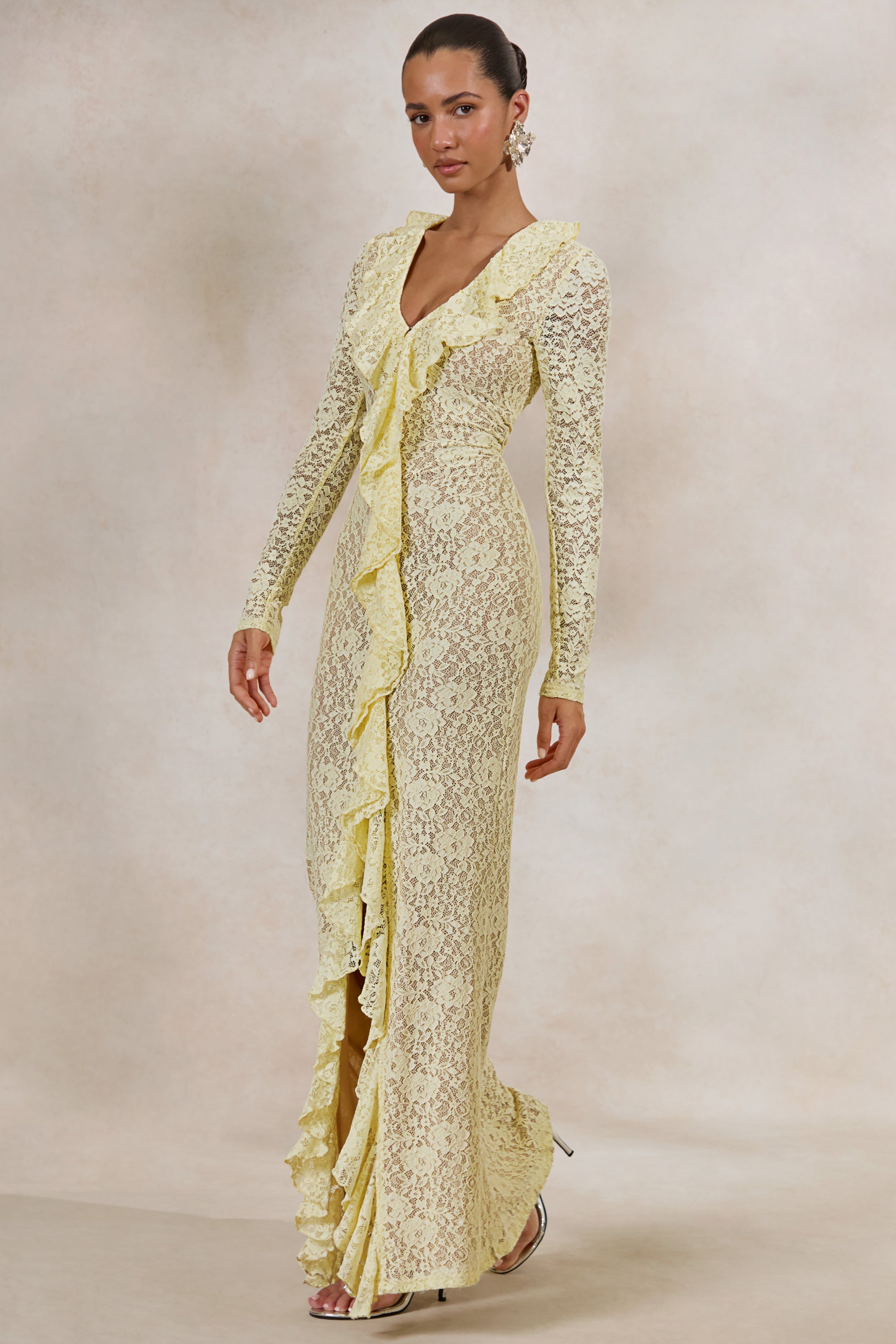 CL137996121---Exelia-_-Lemon-Lace-Plunge-Neck-Maxi-Dress-With-Long-Sleeves2.jpg