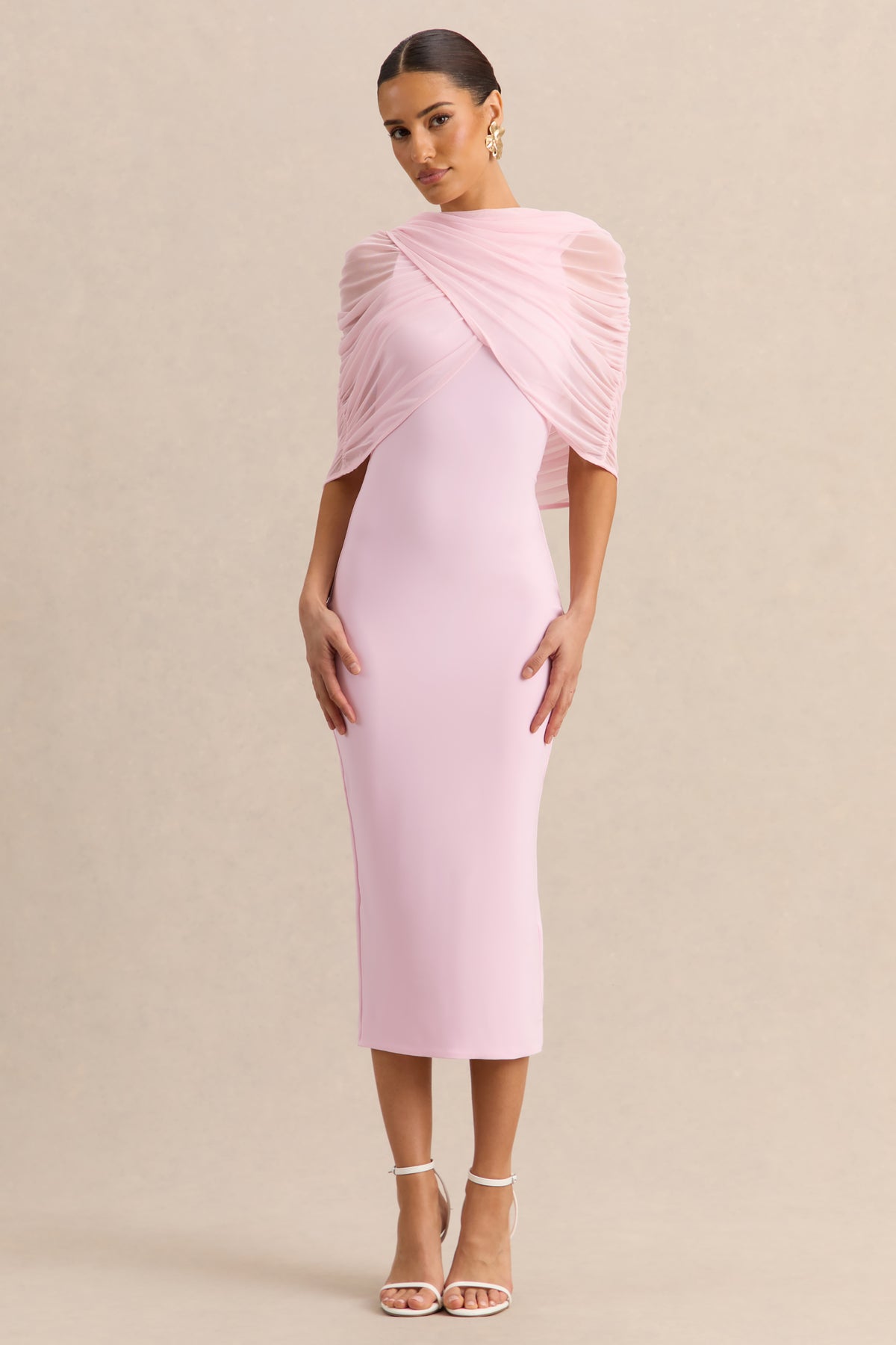 ECM_HR_CL138067081---Mirana-_-Light-Pink-High-Neck-Midi-Dress-+-ECM_HR_CL138069081---Magoria-_-Light-Pink-Mesh-Round-Neck-Cape-3.jpg