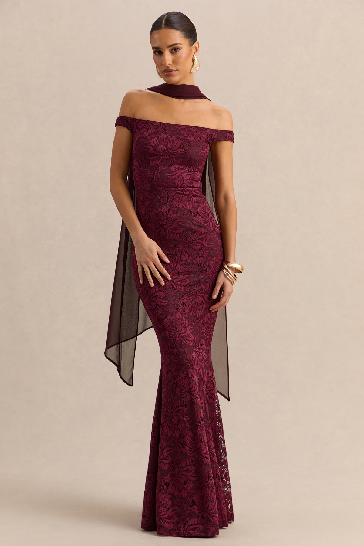 CL138077102---Iselle---Burgundy-Lace-Bardot-Neck-Maxi-Dress-With-Scarf-Detail-Iselle-Burgundy-Lace-Bardot-Neck-Maxi-Dress-With-Scarf-Detail---135.jpg