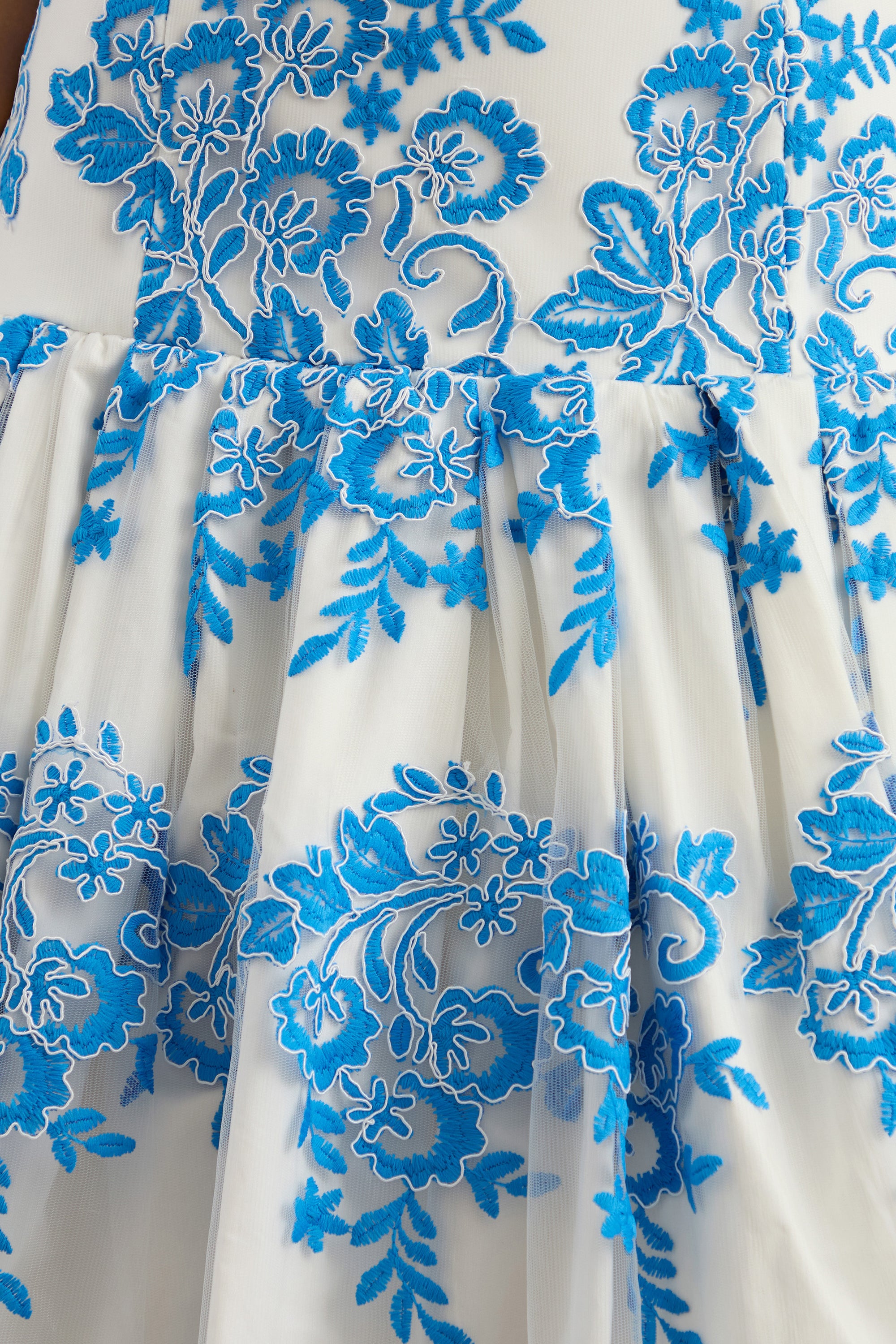 ECM_HR_CL138095016 - Mayra | Blue Lace Square-Neck Midi Dress With Voluminous Skirt 4.jpg