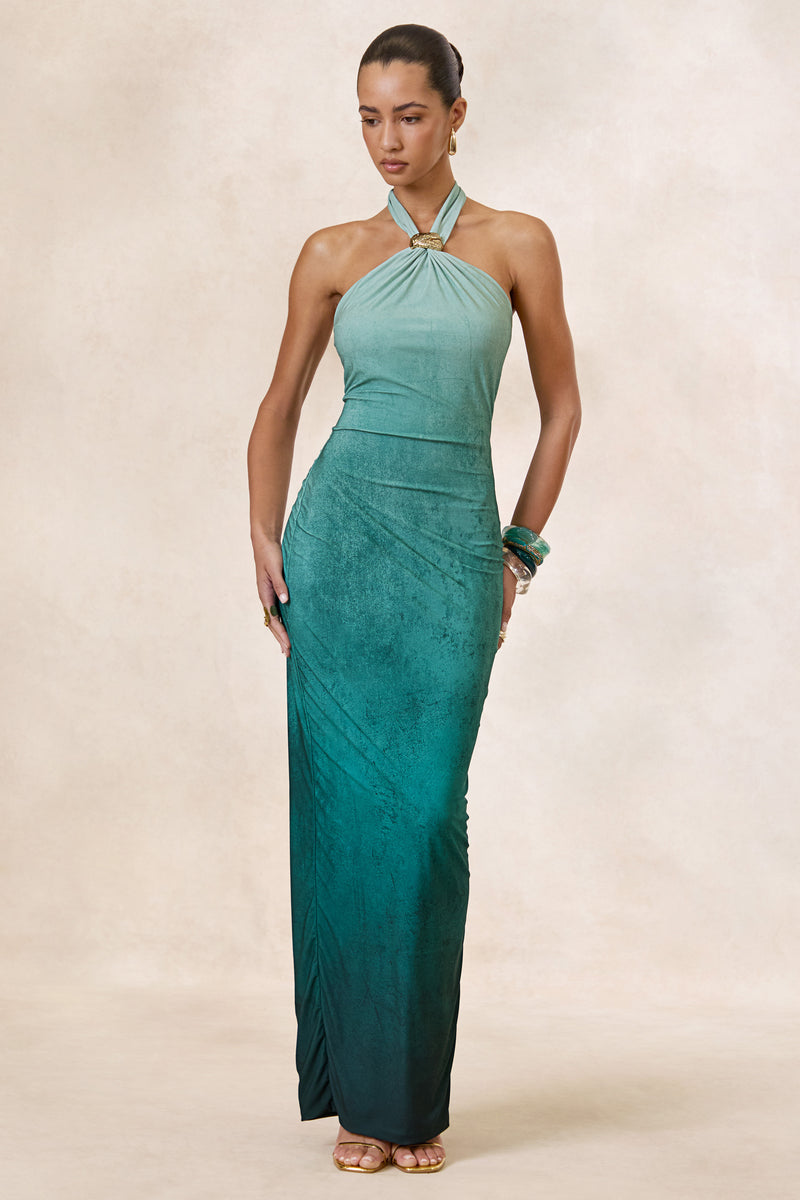 CL138118012- Thera _ Turquoise Ombre Halter-Neck Maxi Dress With Gold Detail0.jpg