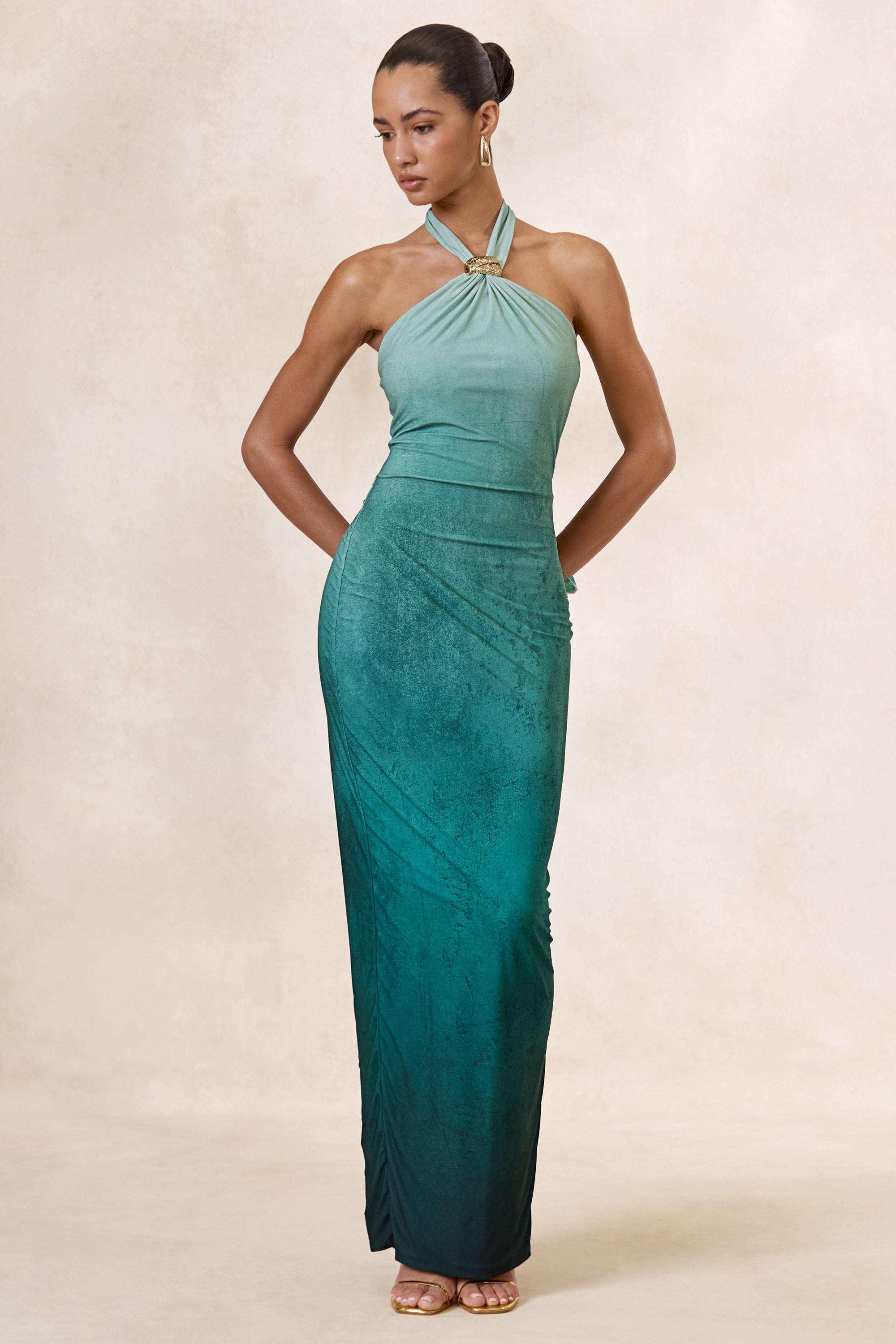 CL138118012- Thera _ Turquoise Ombre Halter-Neck Maxi Dress With Gold Detail1.jpg