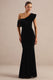 ECM_HR_CL138173001 - Delara | Black Velvet Asymmetric-Neck Fishtail Maxi Dress0.jpg