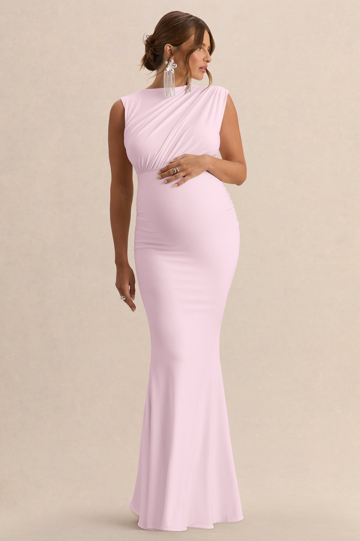 ECM_HR_CL138193081 - Osanna-Light Pink Wide-Neck Maternity Maxi Dress With Ruched Detailing 0.jpg