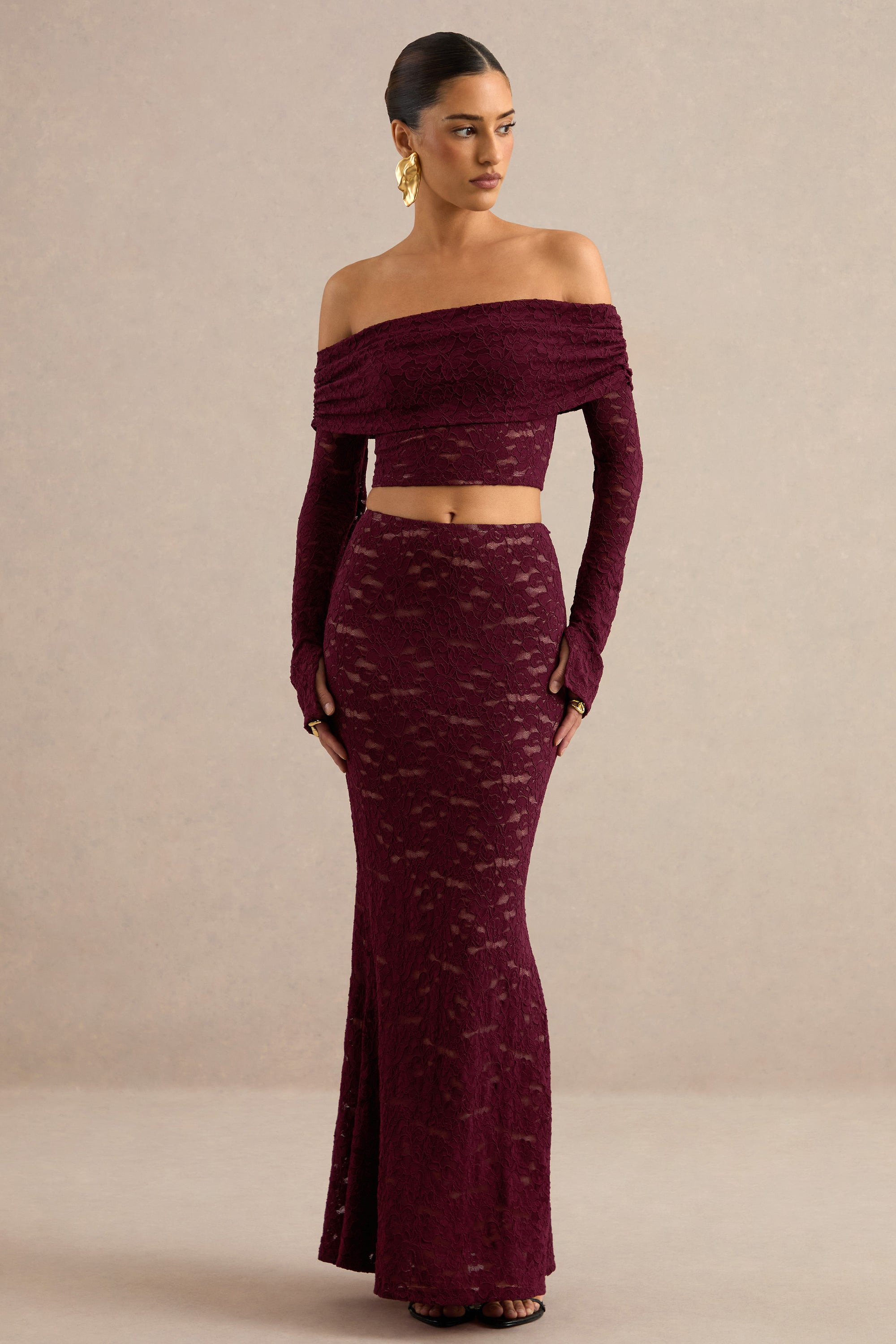 CL138198102 - Vesalia _ Burgundy Lace Maxi Skirt 2.jpg