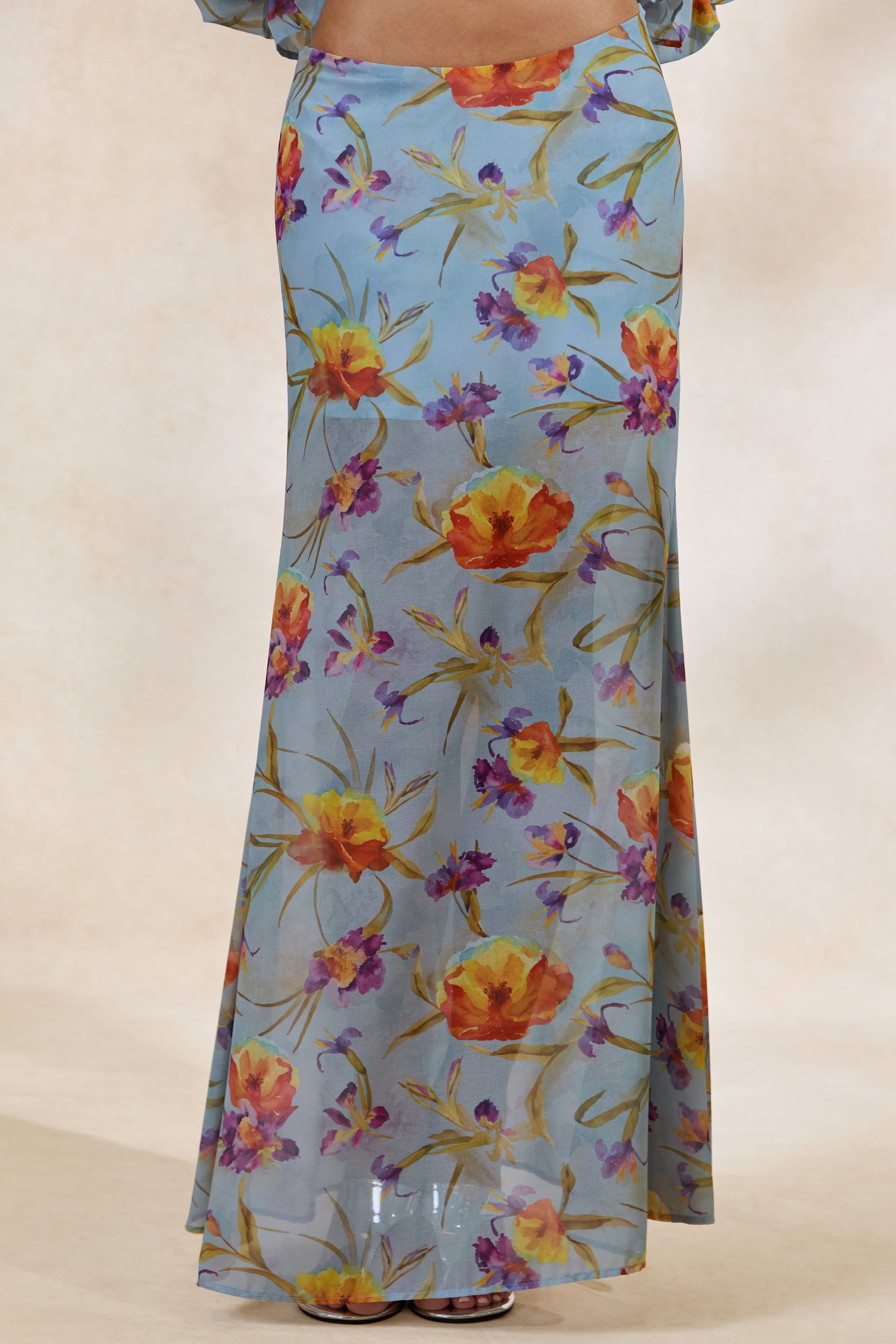 CL138216016 - Alveta _ Blue Floral Chiffon Sheer Maxi Skirt 9.jpg