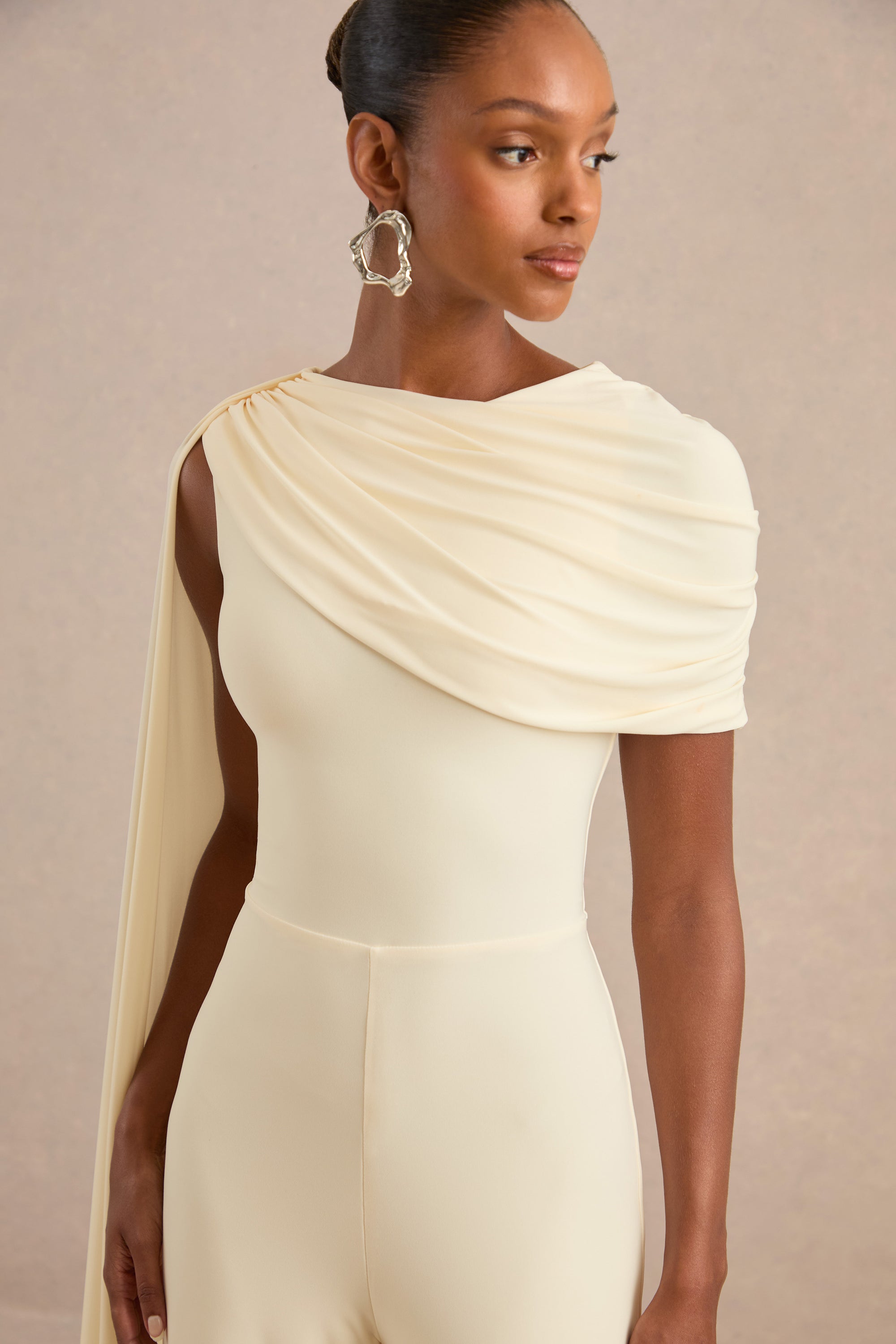 ECM_HR_CL138262111 - Emelisse Cream Round-Neck Jumpsuit With Gathered Detailing And Sash3.jpg
