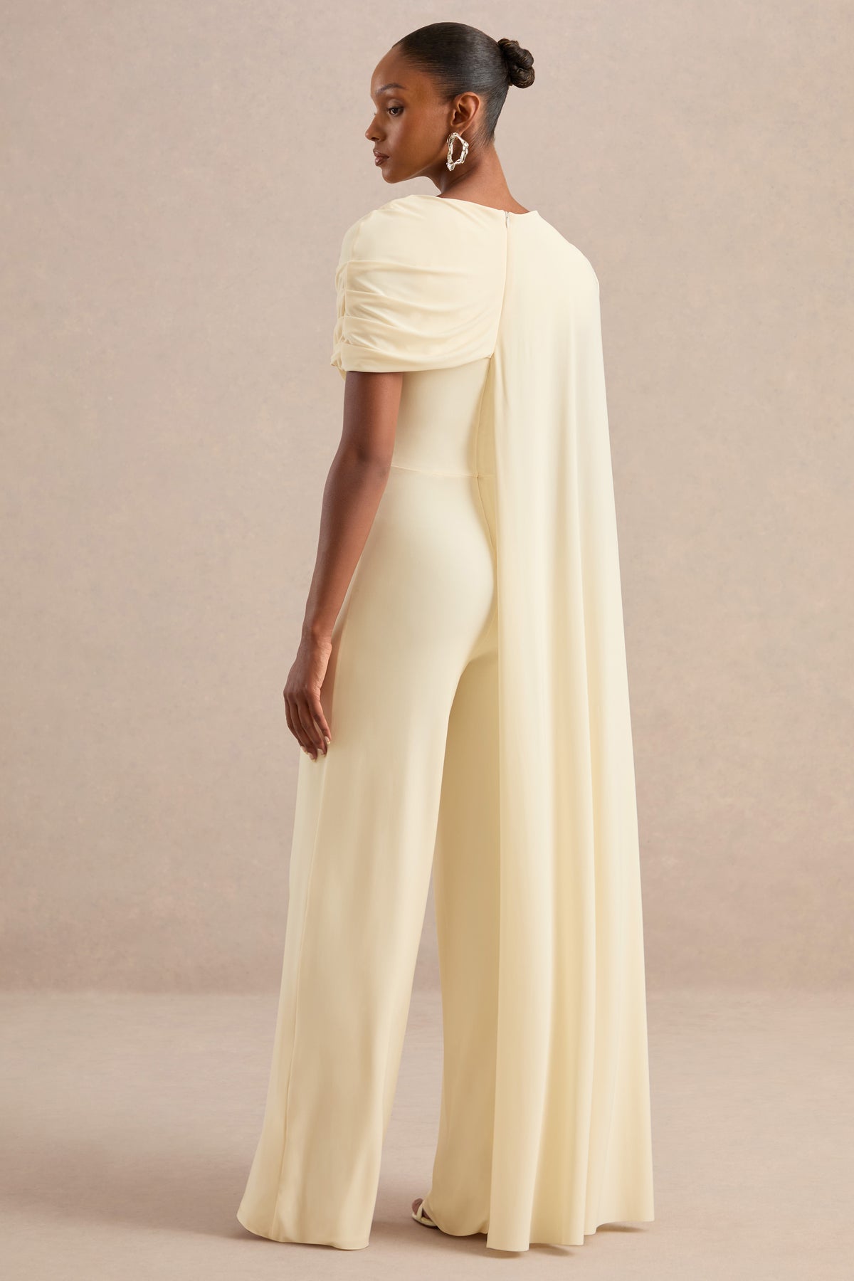 ECM_HR_CL138262111 - Emelisse Cream Round-Neck Jumpsuit With Gathered Detailing And Sash5.jpg