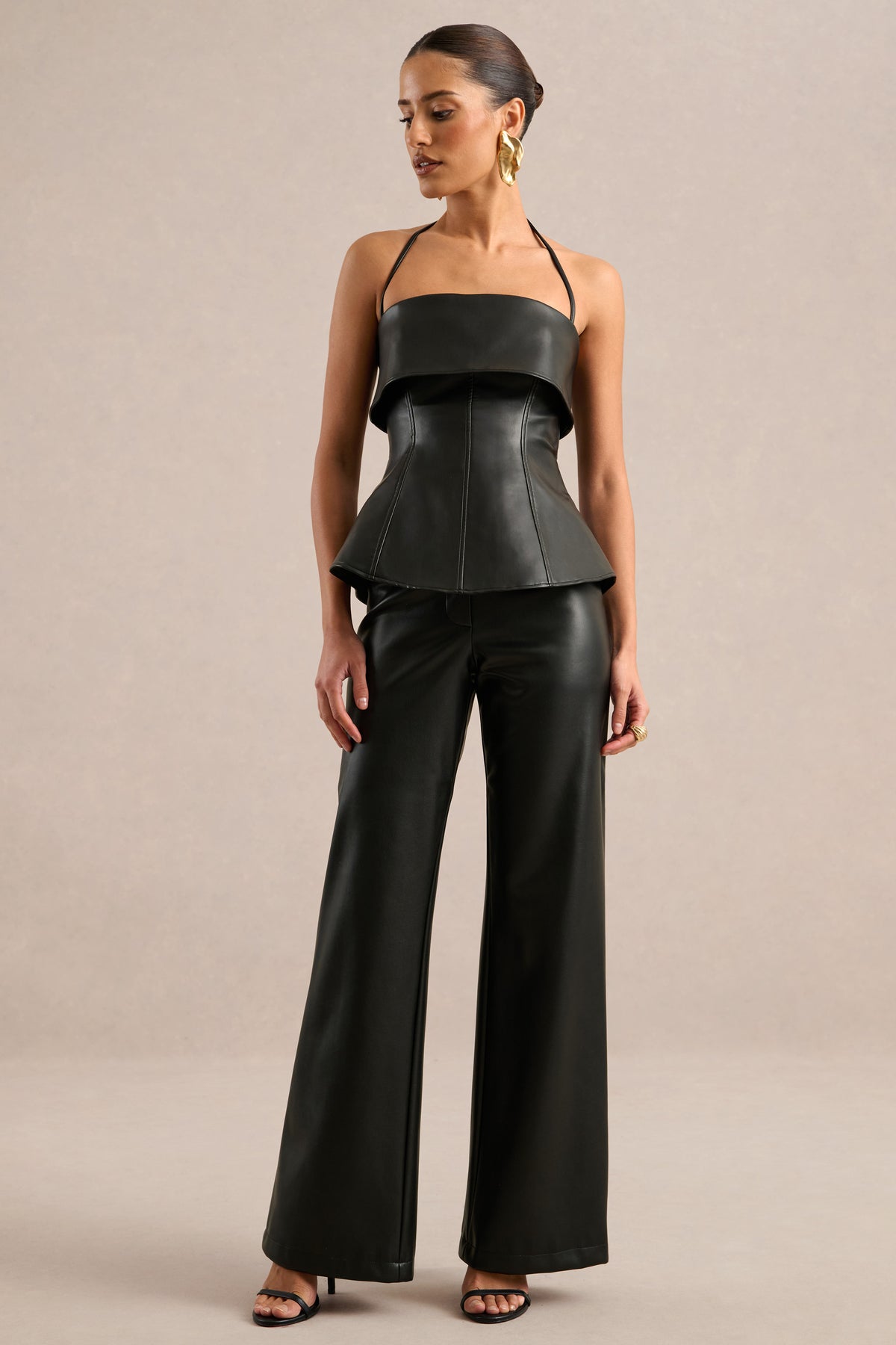 CL138271001 - Gaelina - Black Straight-Leg Trousers2.jpg