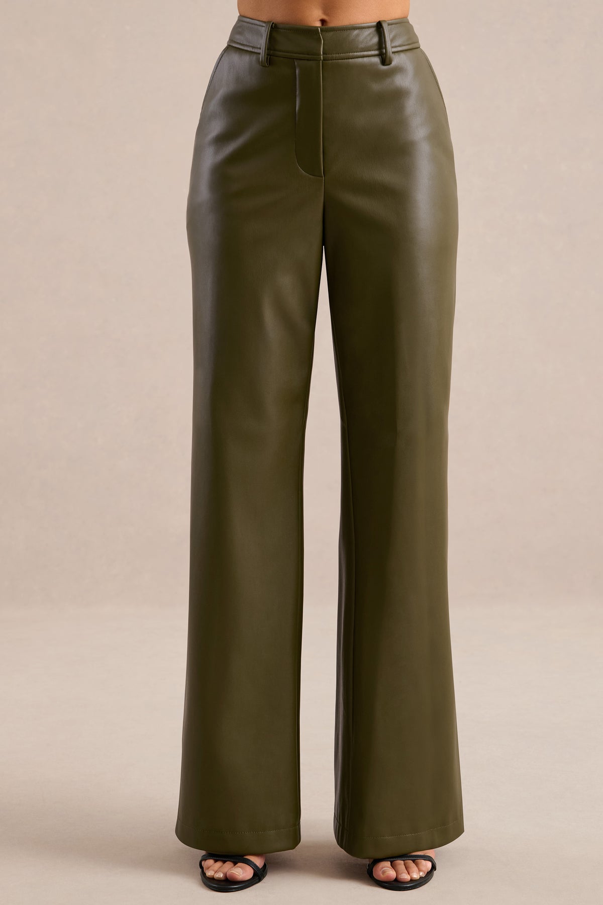 CL138271035 - Gaelina - Khaki Straight-Leg Trousers4.jpg