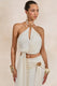 CL138404111  - Liviana _ Cream Halter-Neck Top With Gathered Detailing And Gold Detail 5.jpg