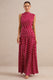 ECM_HR_CL138444100  - Kelis _ Red Polka-Dot High-Neck Maxi Dress With Draped Detailing 0.jpg