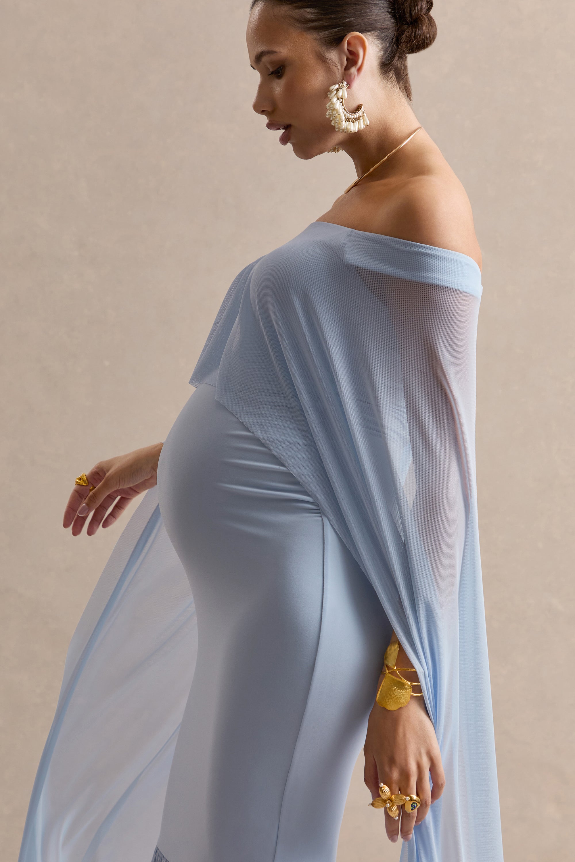 ECM_HR_CL138466013 - Bluma Light Blue Bardot-Neck Maternity Maxi Dress With Sheer Skirt And Cape Detail7.jpg
