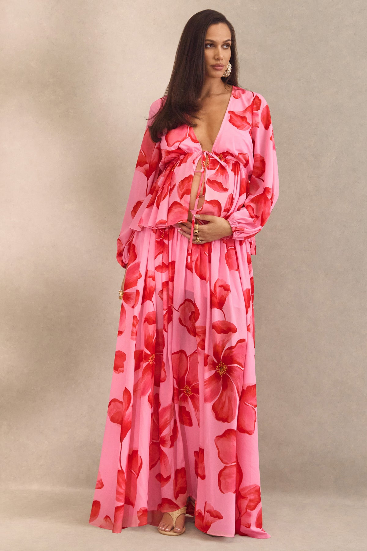 Asella Chiffon Maxi Skirt
