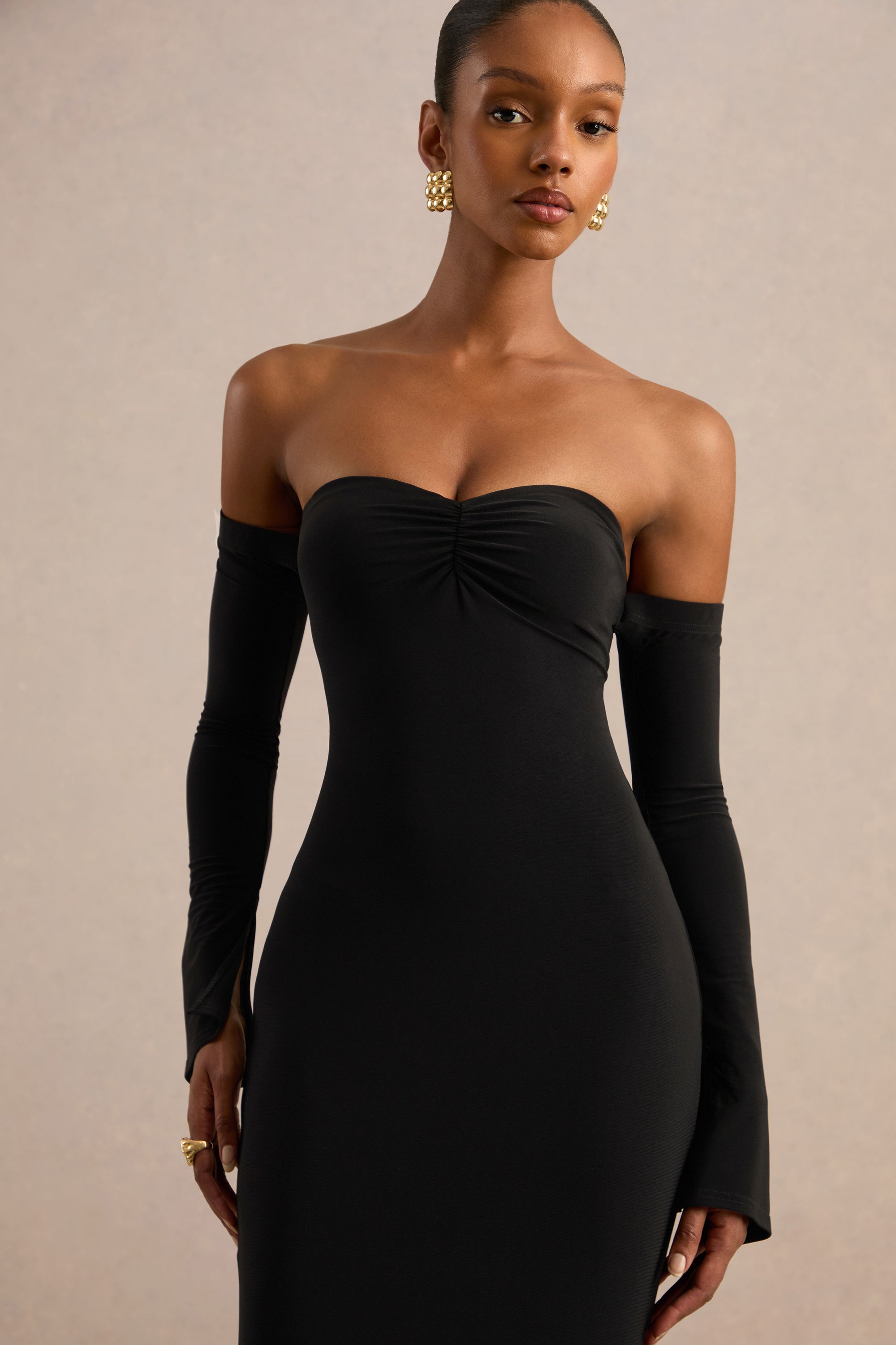 ECM_HR_CL138559001 - Gaelline _ Black Bardot-Neck Fishtail Maxi Dress4.jpg