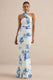 Iraida Blue Floral Print High-Neck Maxi Dress With Scarf Detail CL138565153 14.jpg