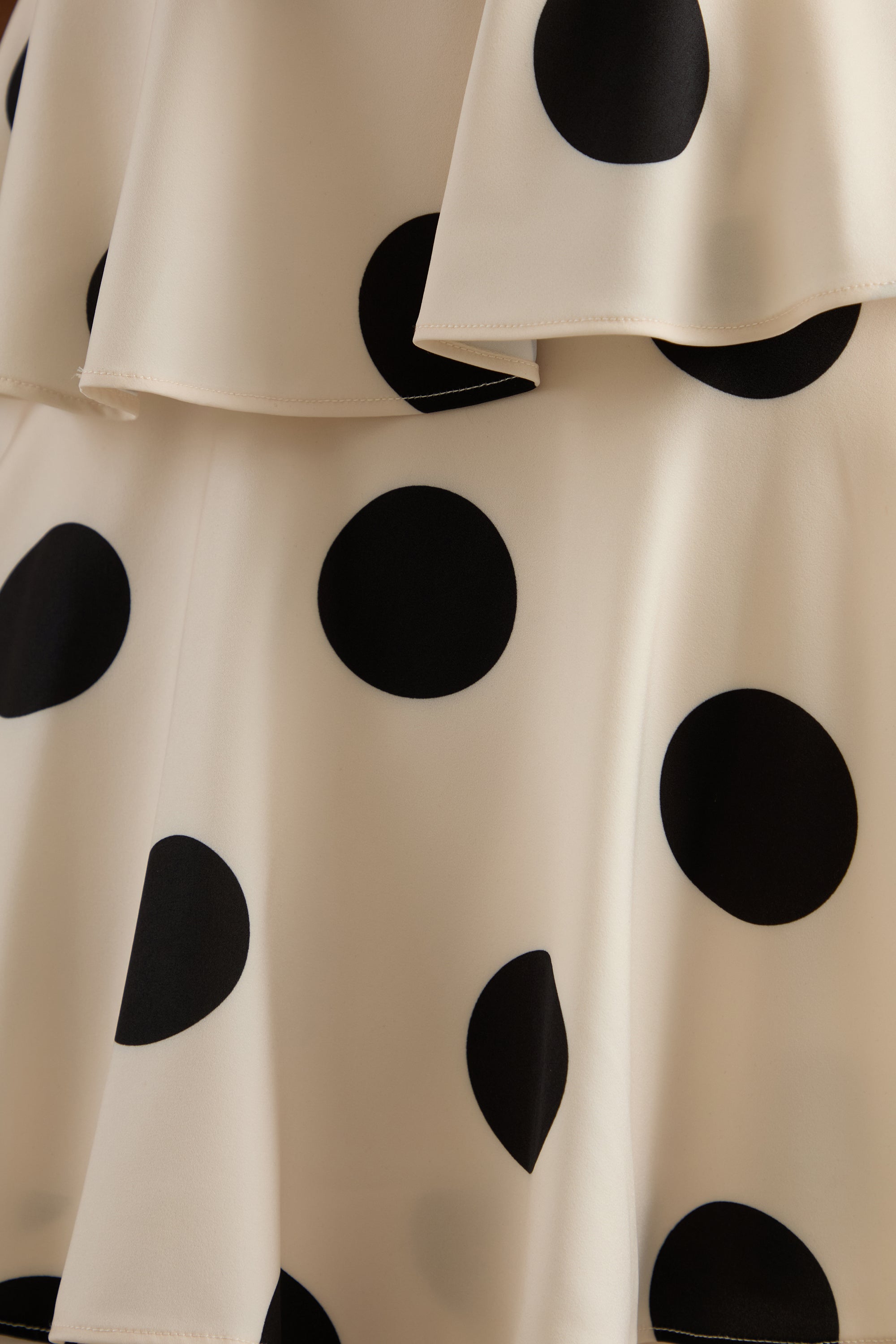 ECM_HR_CL138631111 - Talise | Cream Polka-Dot Satin Bandeau-Neck Tiered Maxi Dress With Scarf Detail 5.jpg