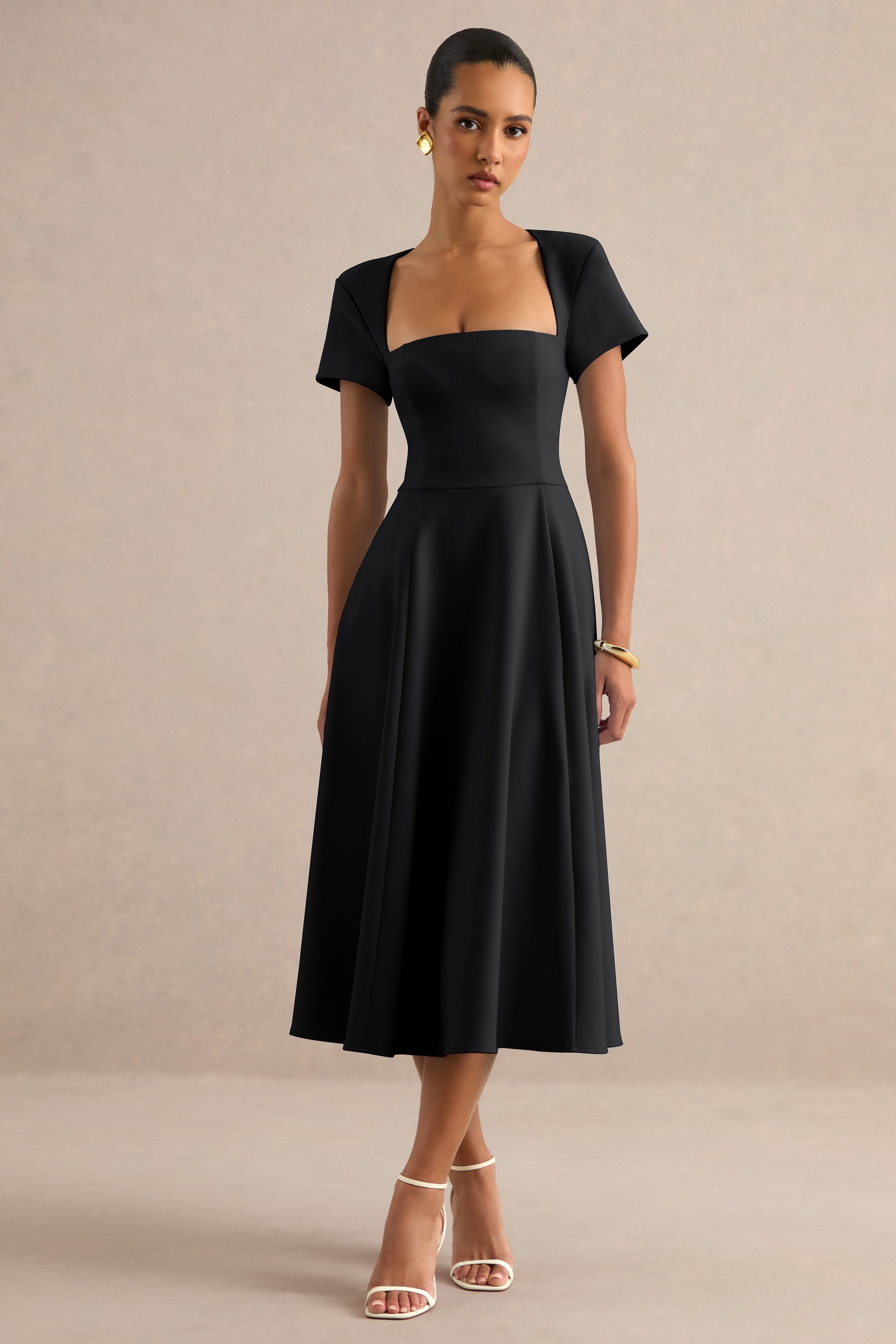 ECM_HR_CL138649001 -  Donia | Black Square-Neck Midi Skater Dress0.jpg