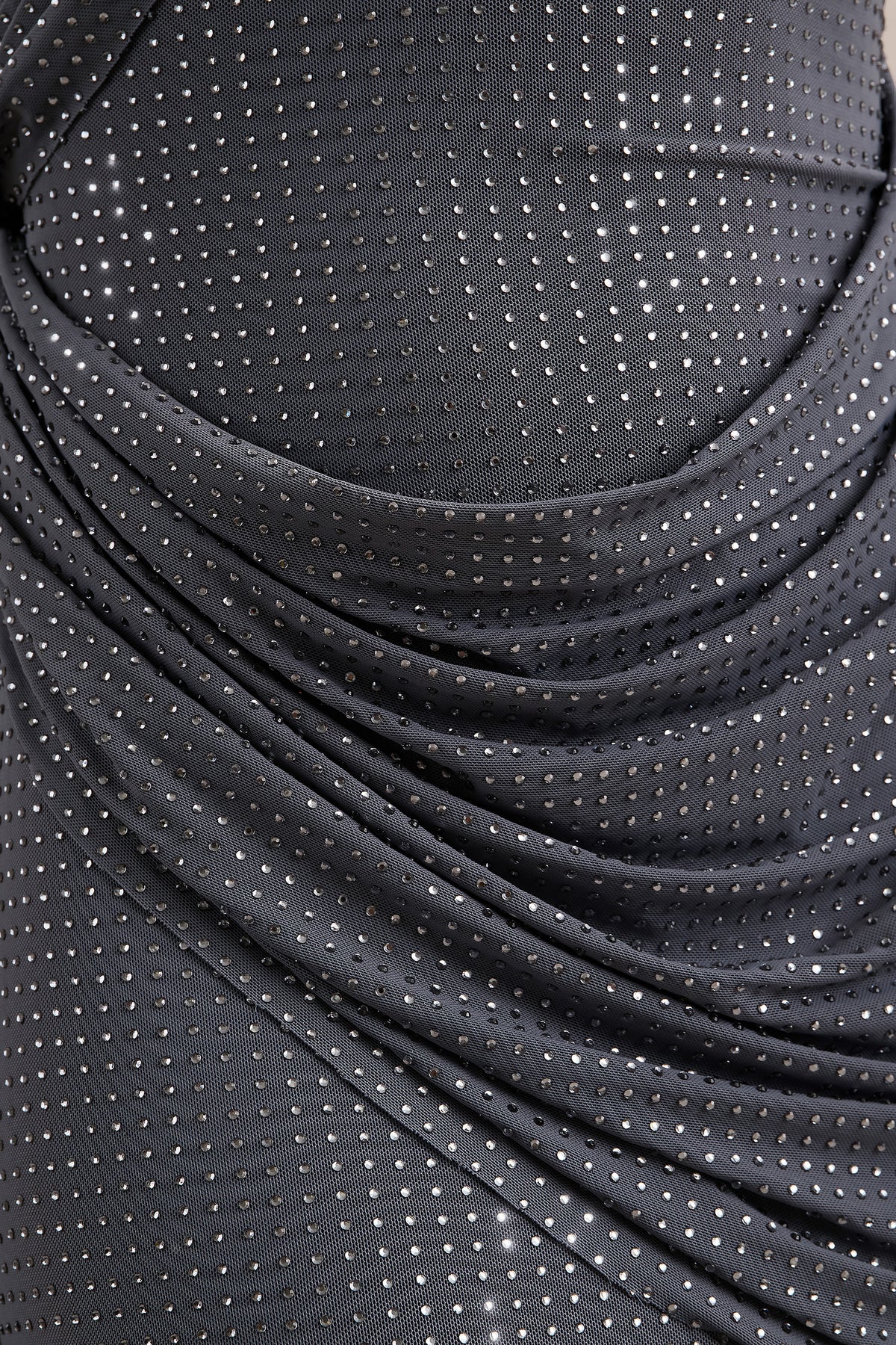 ECM_HR_CL138693042 - Anellae _ Silver Embellished Asymmetric-Neck Maxi Dress With Gathered Detailing6.jpg