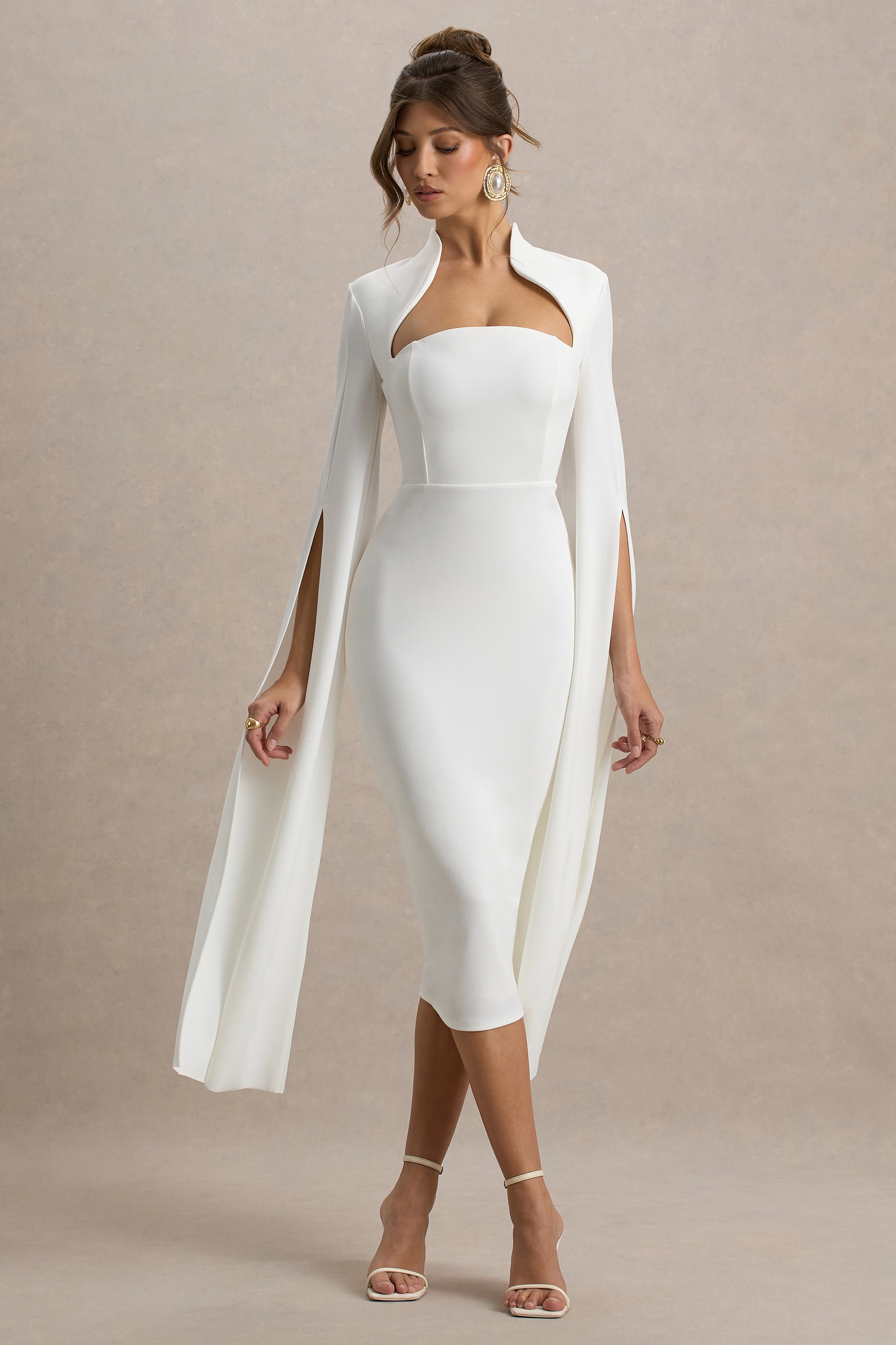 ECM_HR_CL138696110 - Linden _ White Bodycon Cape-Sleeve Midi Dress9 SELECT.jpg