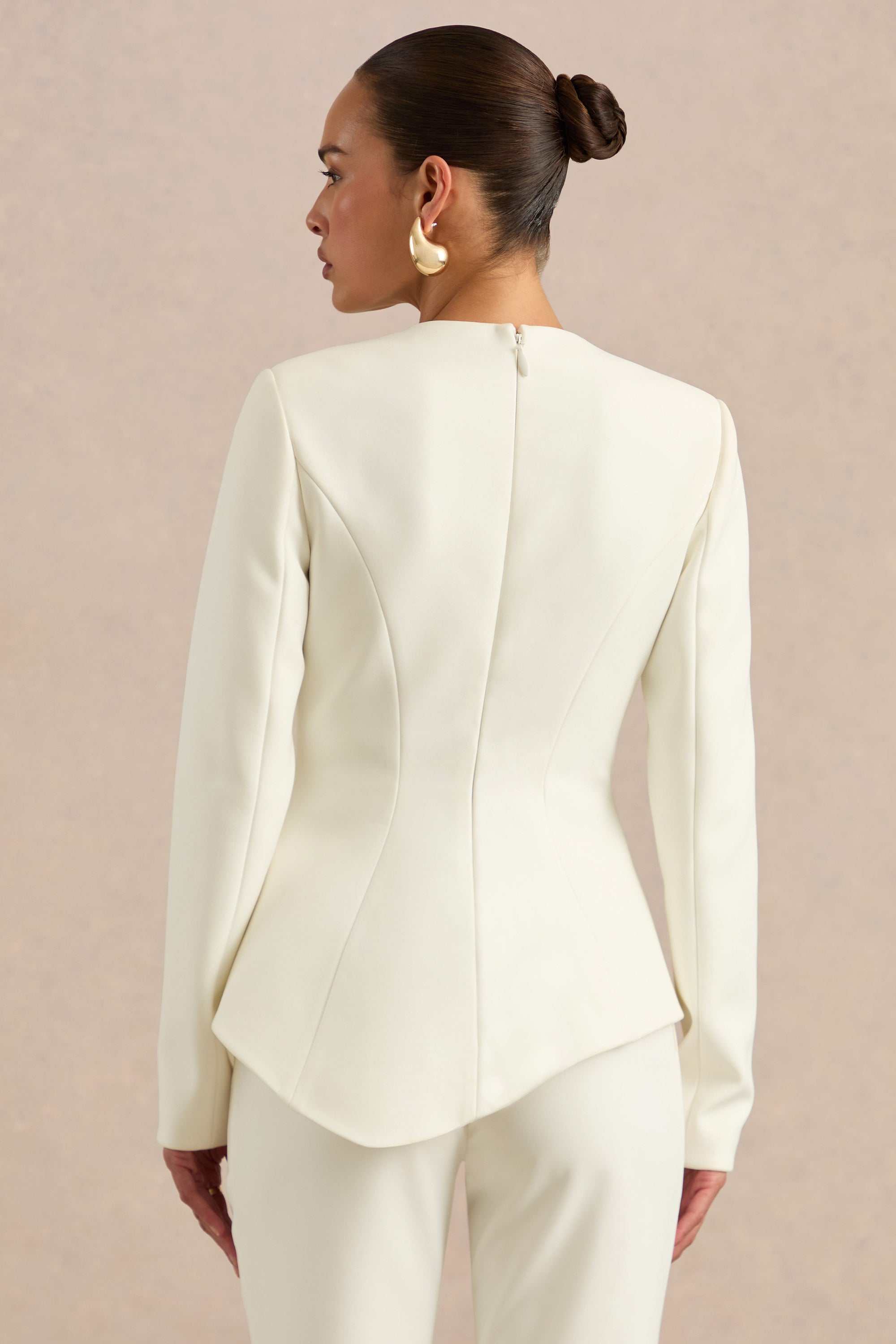 CL138704111 - Ysabel Cream Plunge-Neck Long Sleeve Top11.jpg