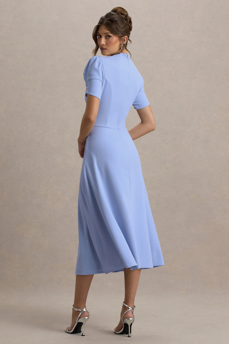 ECM_HR_CL138715013 - Vicky Powder Blue High Neck Midi Dress With Puff Sleeves 02.jpg