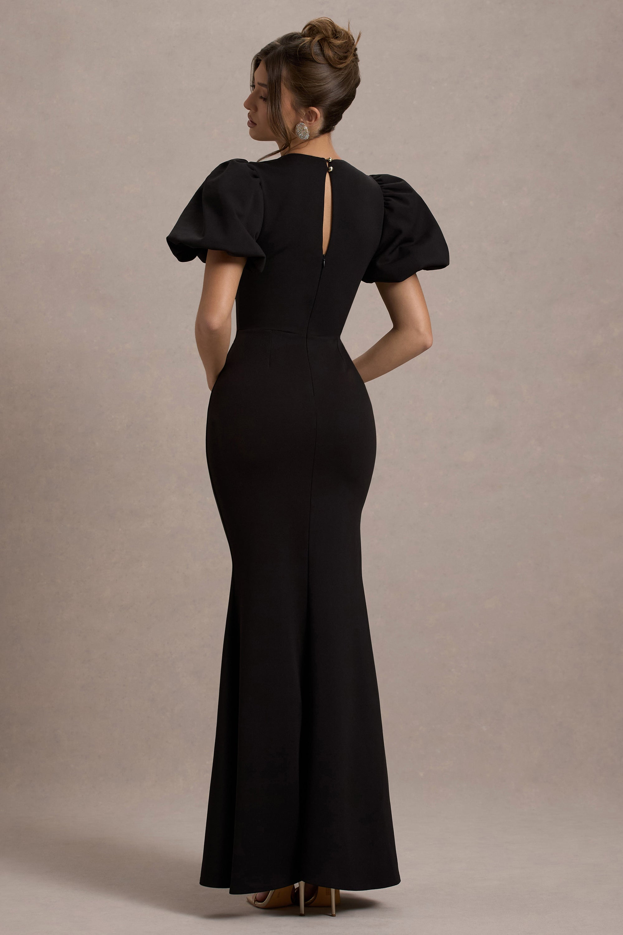 ECM_HR_CL138717001 - Love Letters  - Black Puff-Sleeve Maxi Dress 1.jpg