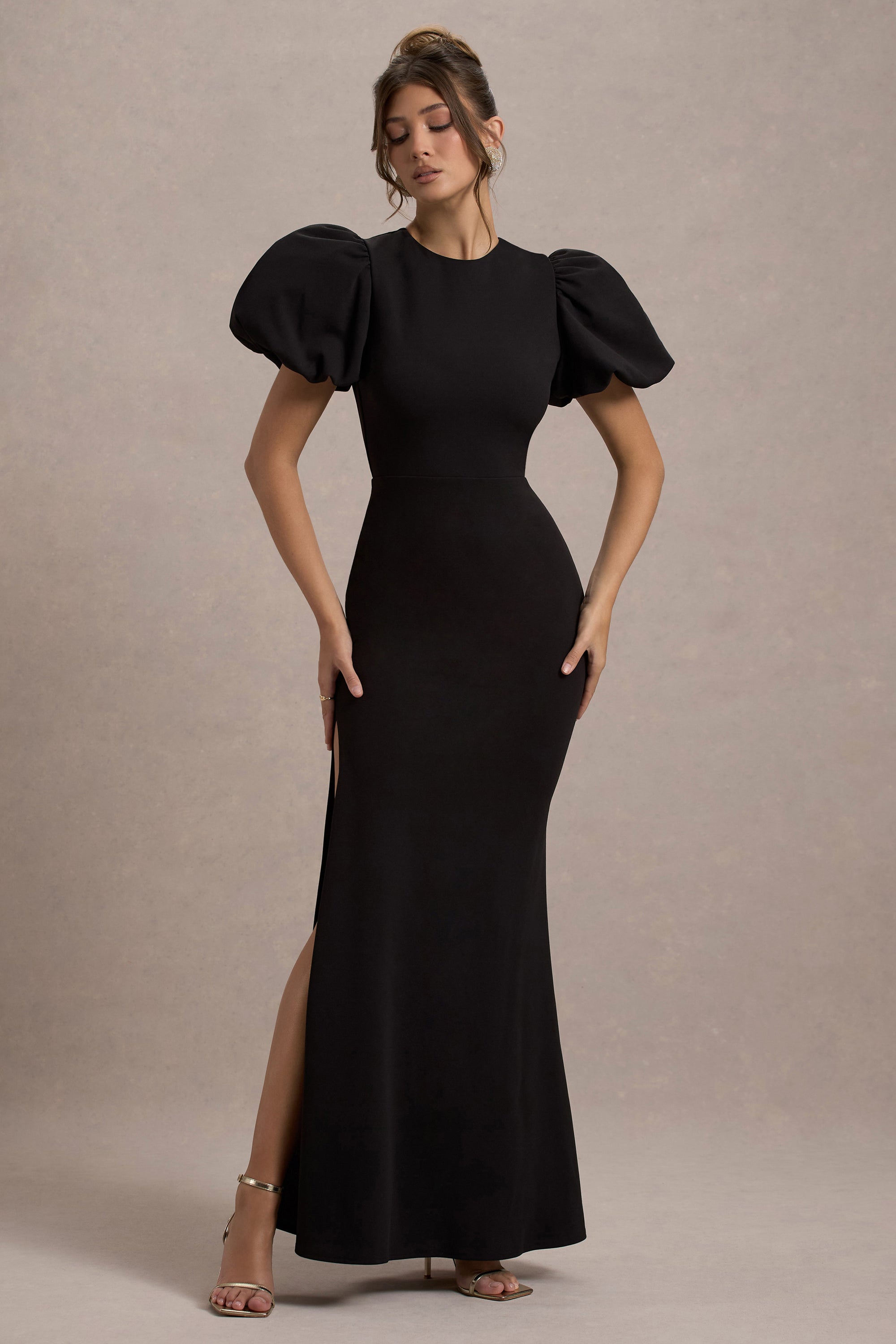 ECM_HR_CL138717001 - Love Letters  - Black Puff-Sleeve Maxi Dress 5.jpg