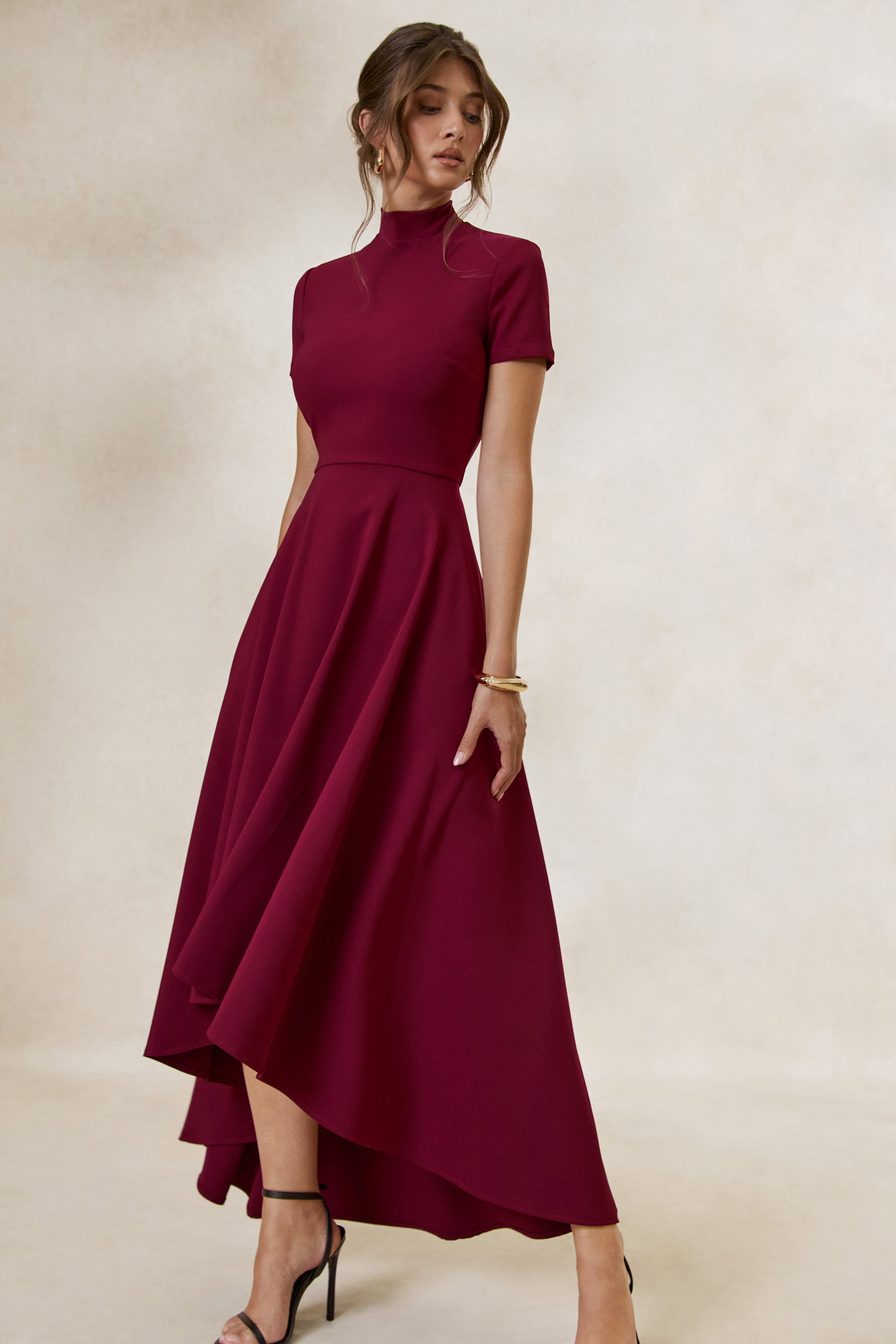 ECM_HR_CL138718101 - Bellona _ Burgundy High-Neck High-Low Midi Dress 4.jpg
