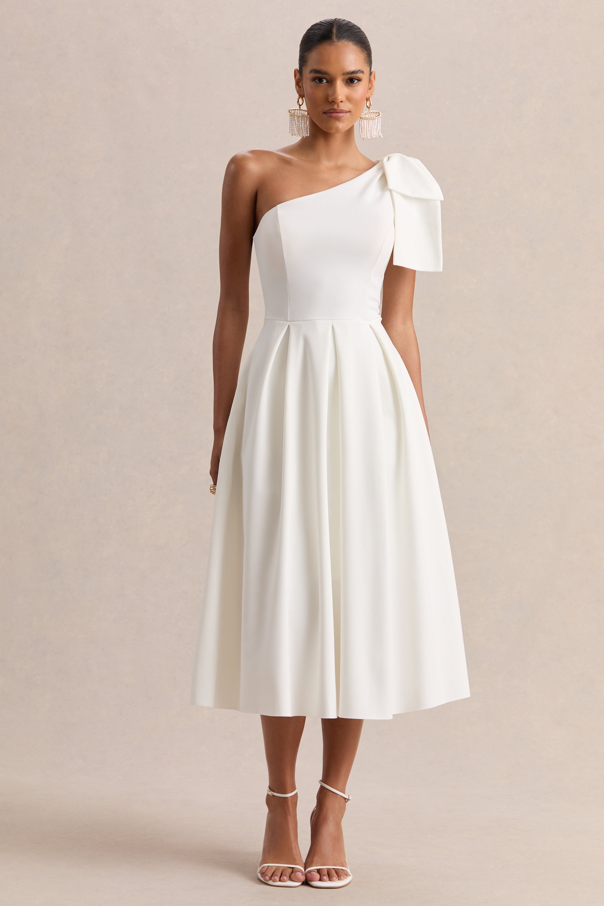 ECM_HR_CL138721110 - Meria _ White Asymmetric-Neck Midi Dress With Bow-Sleeve 05.jpg