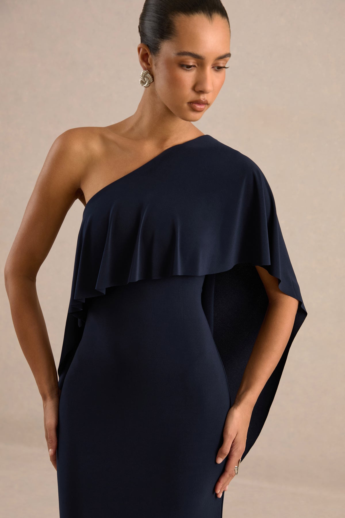 ECM_HR_CL138736010 - Ciarra Navy Asymmetric-Neck Maxi Dress With Cape Detail2.jpg