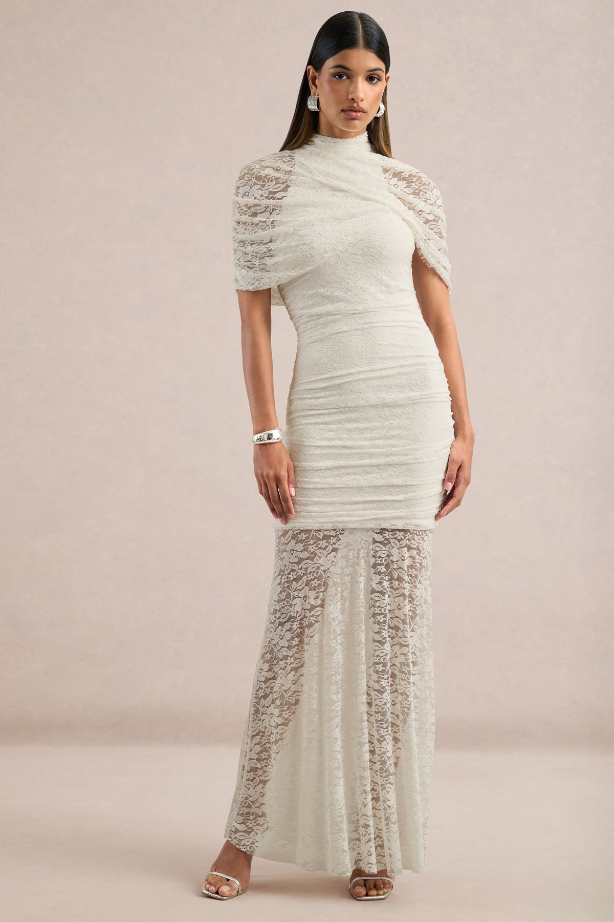 ECM_HR_CL138737110 - Clarinda _ White Lace High-Neck Maxi Dress With Short Cape Detail0.jpg
