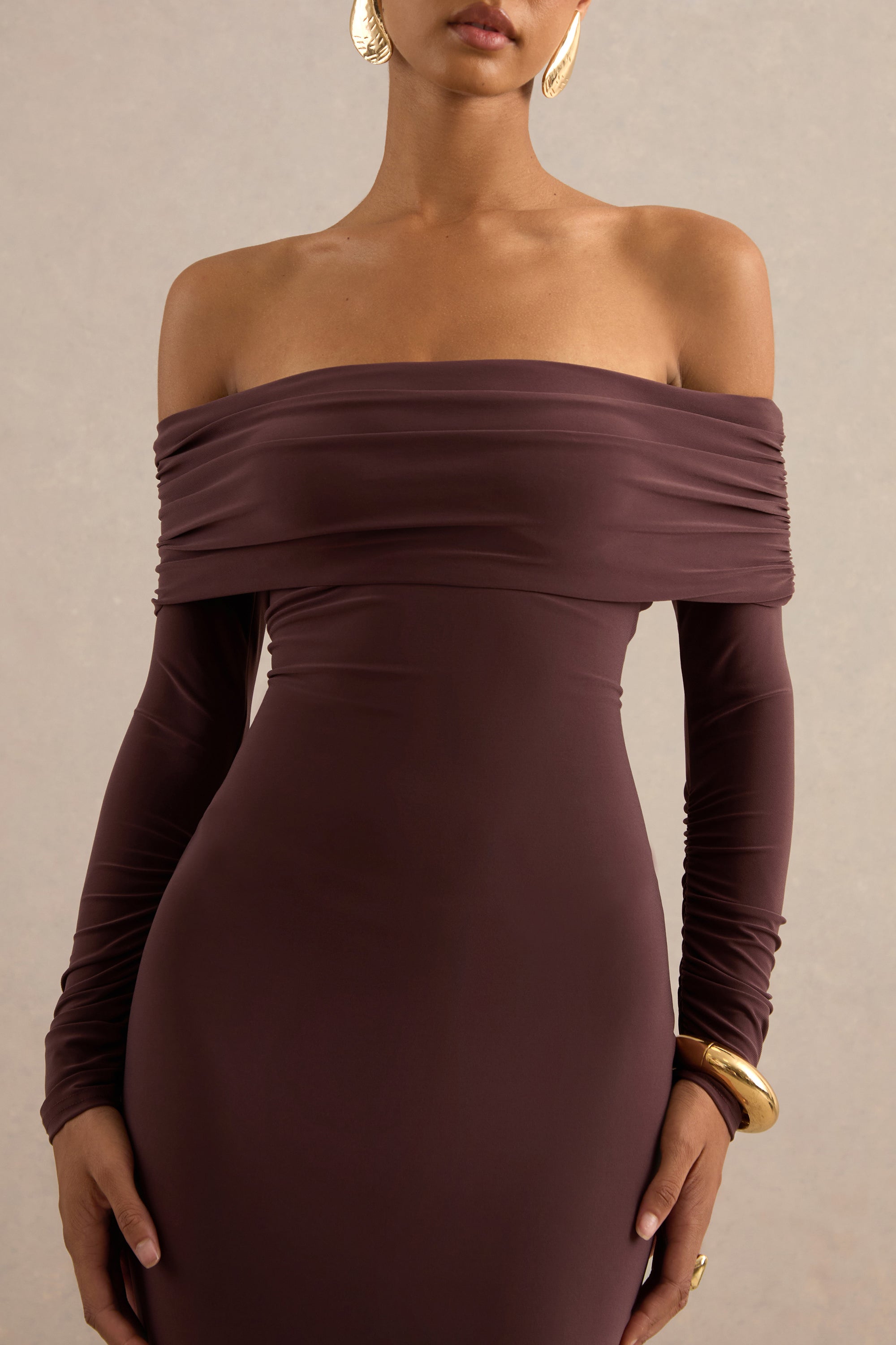 ECM_HR_CL138758022 - Keirae | Dark Brown Bardot-Neck Maxi Dress 4.jpg