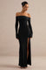 ECM_HR_CL138767001 - Liviae | Black Bardot-Neck Maxi Dress With Bell Sleeves And Front Split2.jpg