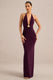 ECM_HR_CL138775090 - Maribelia _ Plum Jersey Plunge Maxi Dress With Gold Trim And Open Tie Back0.jpg