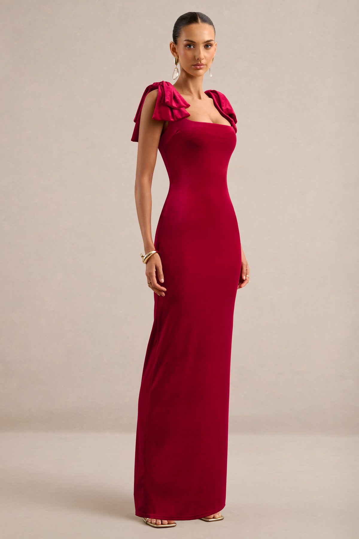 ECM_HR_CL138831100 - Beatrix _ Red Square Neck Maxi Dress with Bow Detailing3.jpg