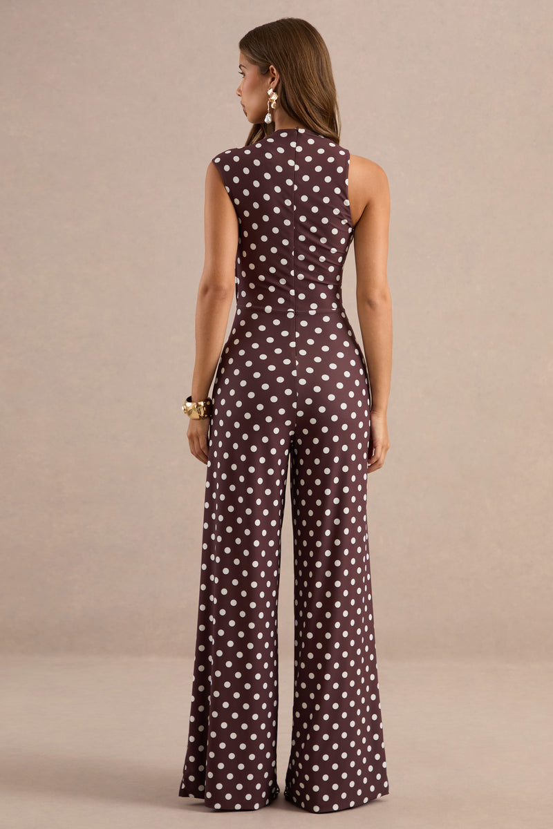 ECM_HR_CL139183021 - Jacqueline Dark Brown Polka Dot High Neck Jumpsuit5.jpg