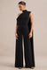 CL13919000106_ECM_HR_CL139190001_-_Zavlyn___Black_High_Neck_Short_Sleeve_Jumpsuit_With_Off_The_Shoulder_Detailing_and_Cape0