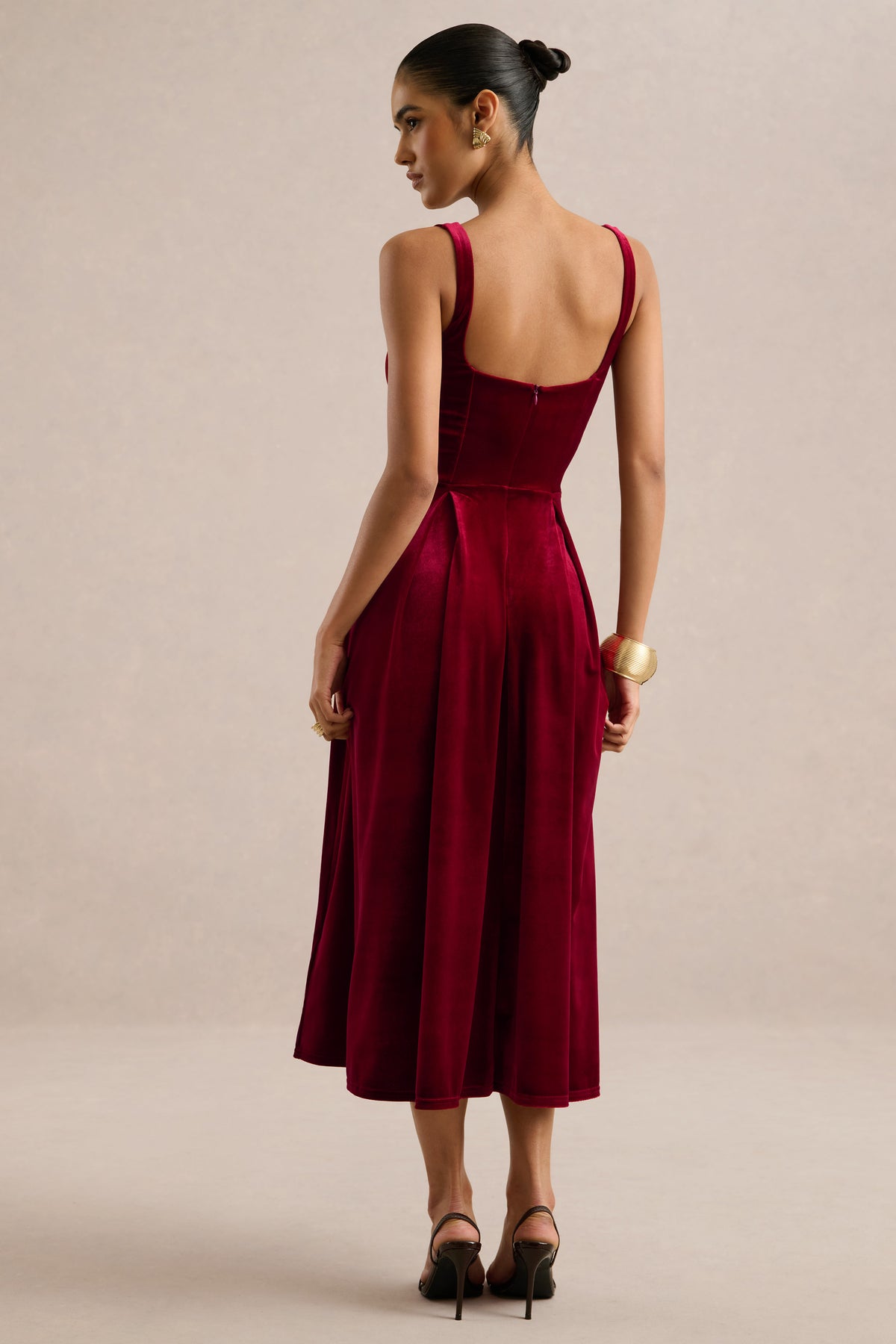 ECM_HR_CL139336101 - Zelella | Berry Velvet Square Neck A-Line Midi Dress5.jpg