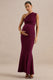 ECM_HR_CL139347101 - Gwenenza _ Berry Red Jersey One Shoulder Maternity Maxi Dress With Gathered Detailing2.jpg