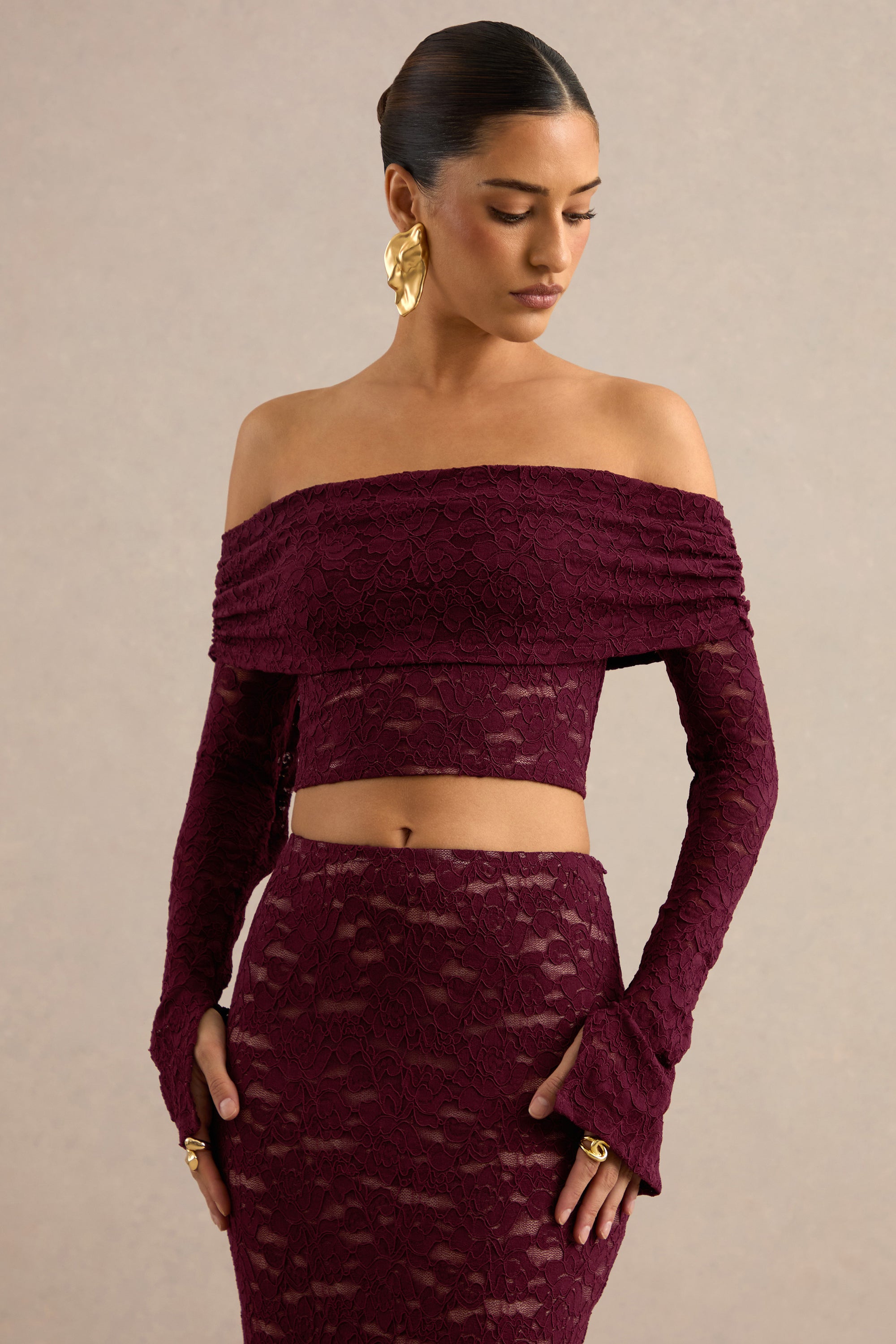 CL3819710206_CL138197102_-_Ivana___Burgundy_Lace_Bardot-Neck_Crop-Top_5