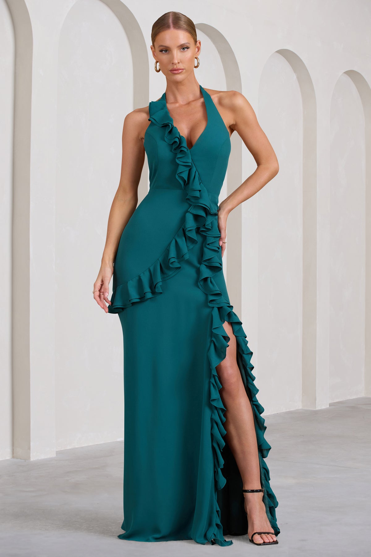 Club l hotsell green dress