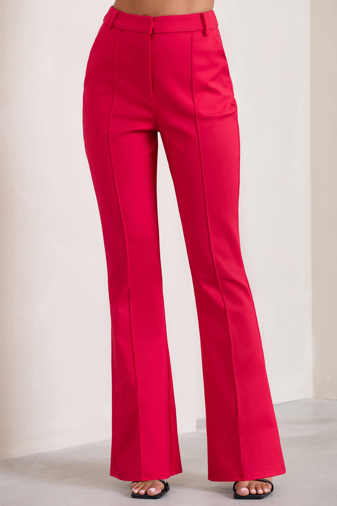 Long trousers red dark | Calliope
