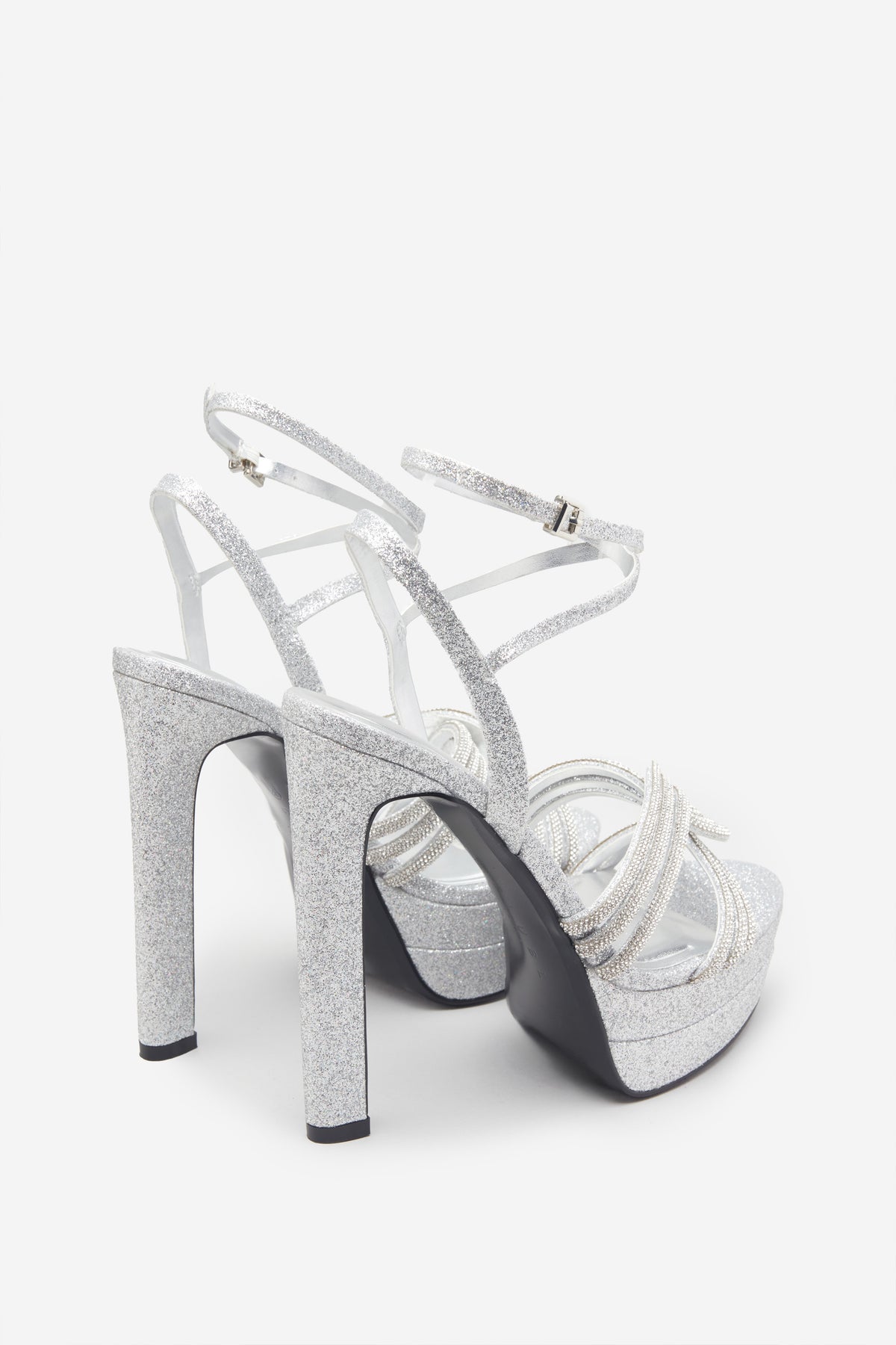 JIMMY CHOO: Saeda pumps in glittery fabric - Silver | Jimmy Choo high heel  shoes SAEDA100BBG online at GIGLIO.COM