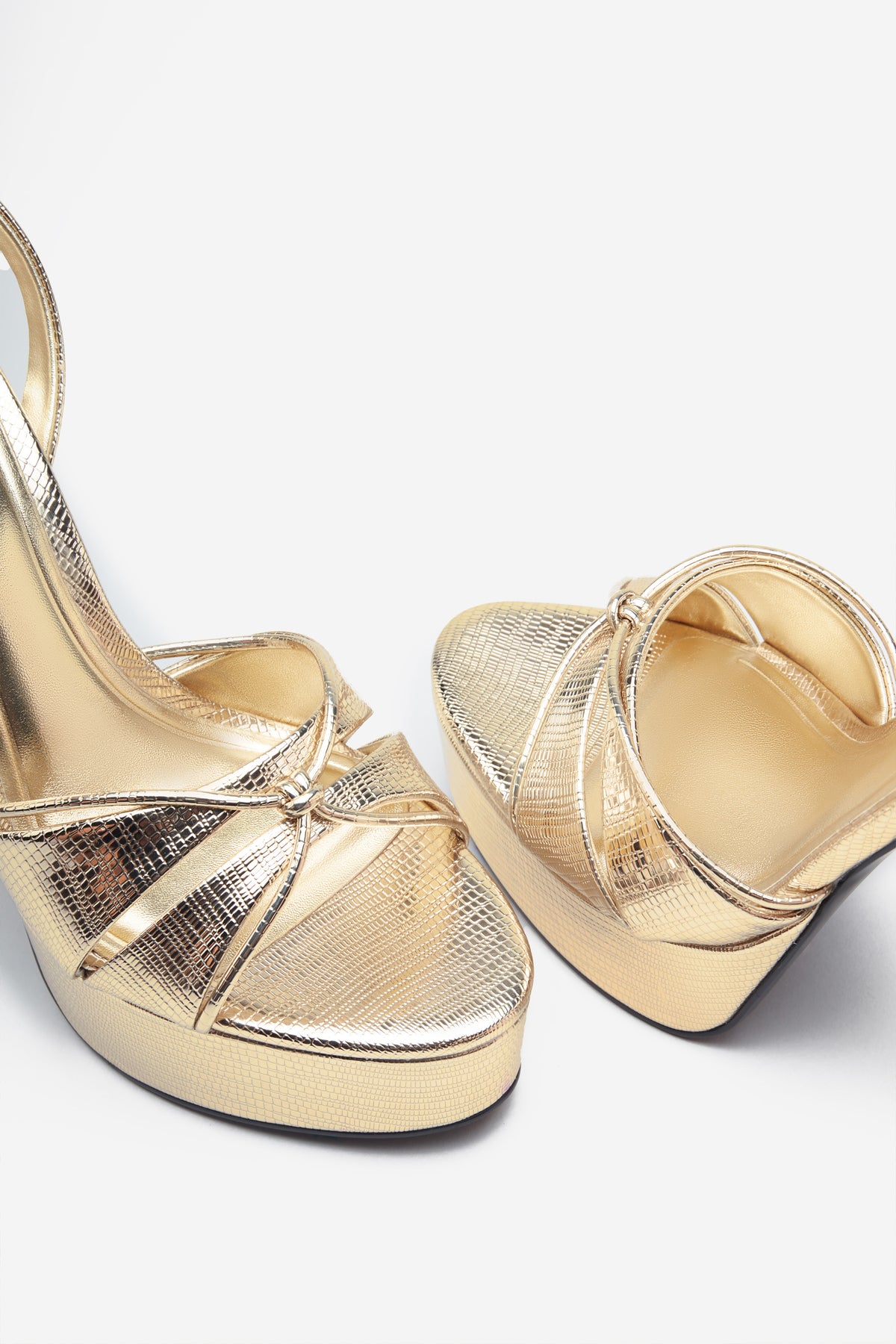 Metallic Gold Heels for Women - Up to 73% off | Lyst UK