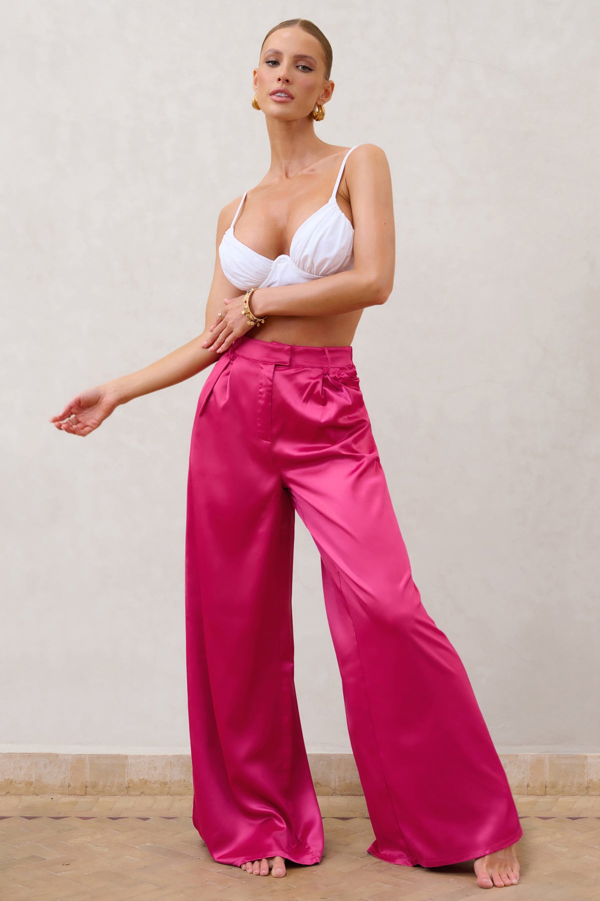 Pink Trousers for Women | Lyst UK