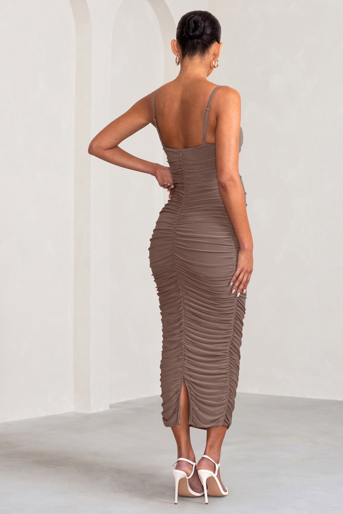 Micha lounge wide strap cami store midi dress