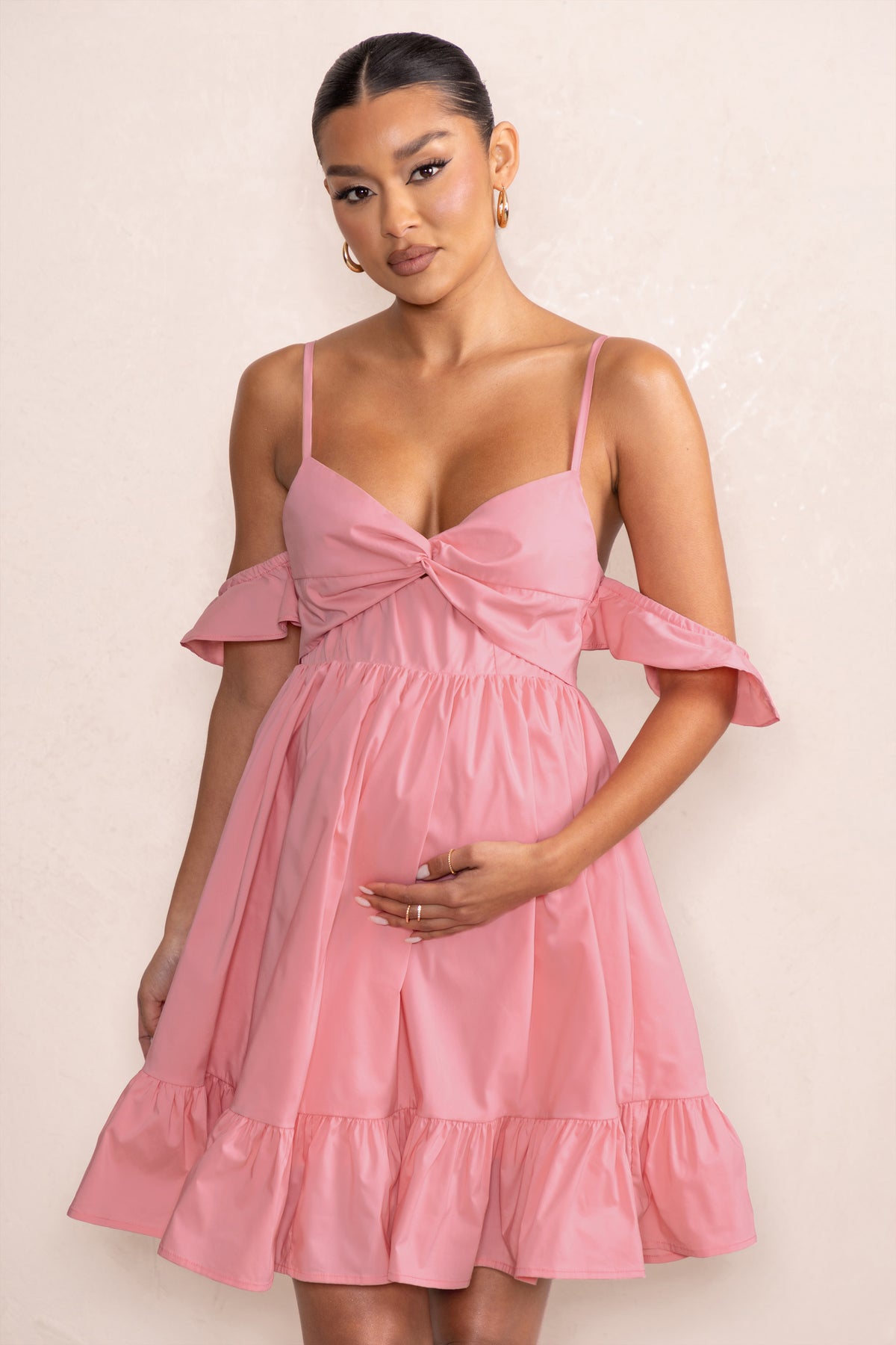 Pink Babydoll Dress -  UK