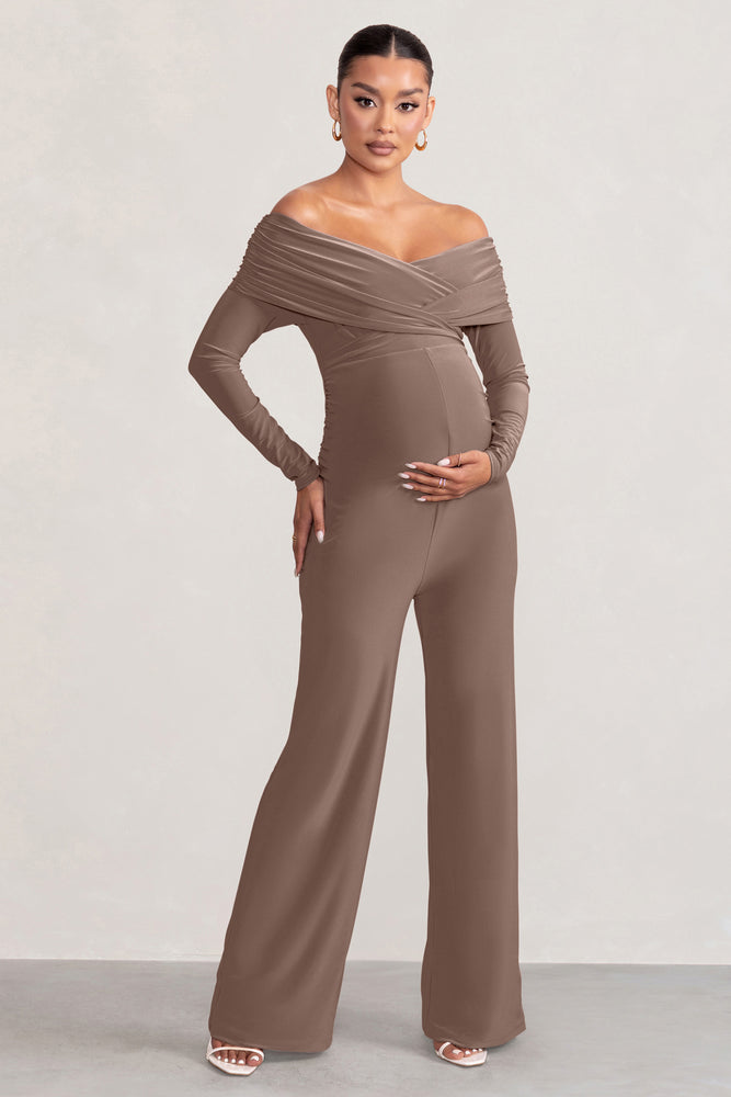 Maternity best sale evening jumpsuit