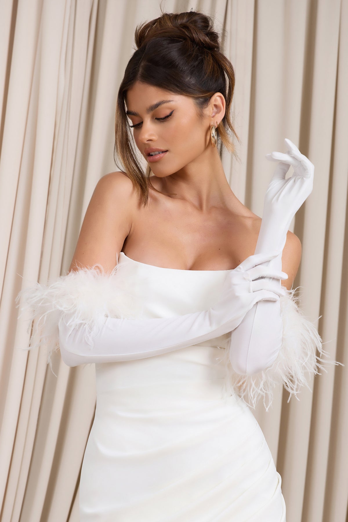 Bridal gloves best sale london